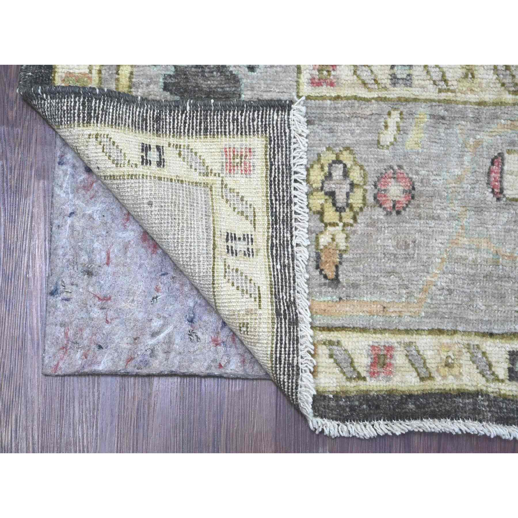 Oushak-And-Peshawar-Hand-Knotted-Rug-113175