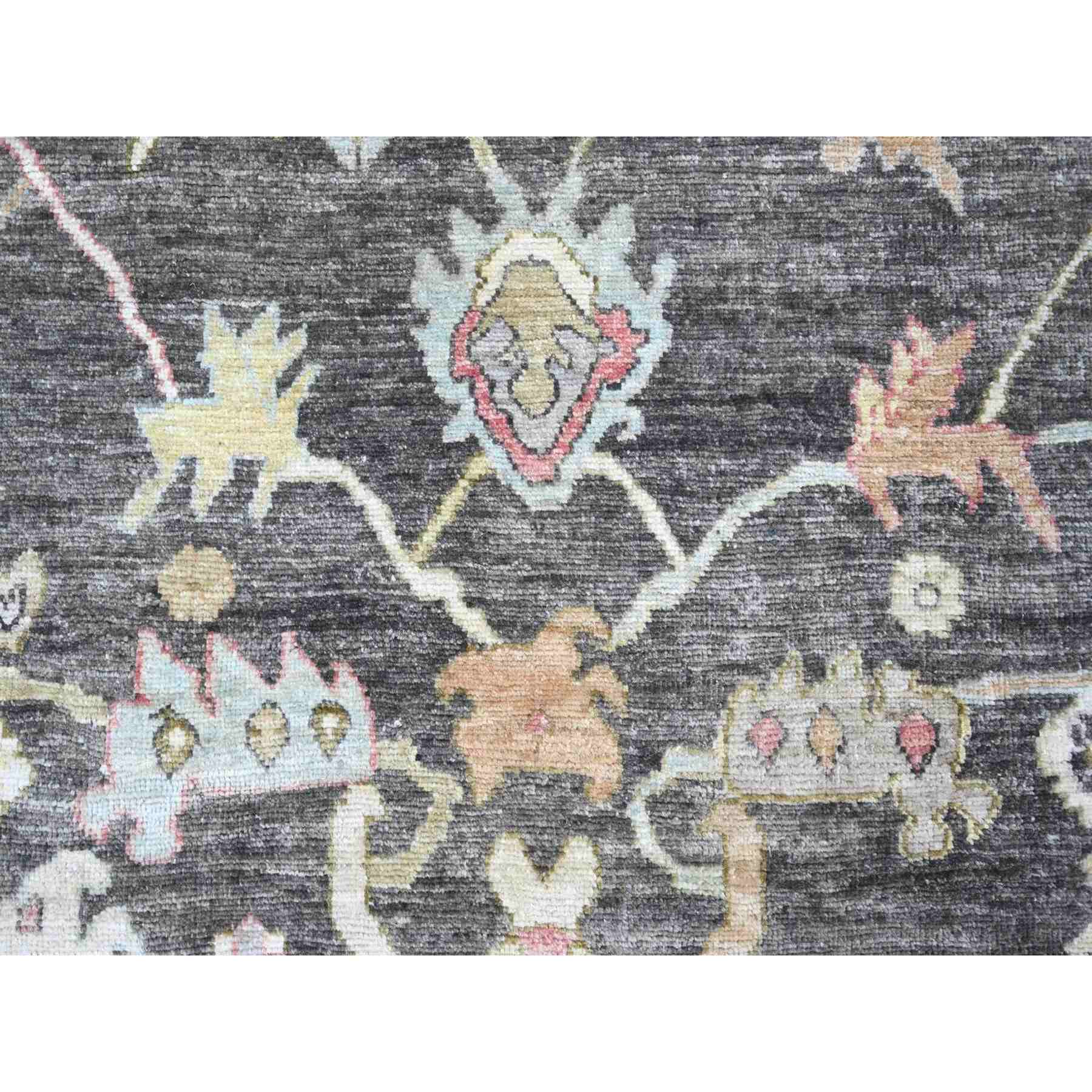 Oushak-And-Peshawar-Hand-Knotted-Rug-113175