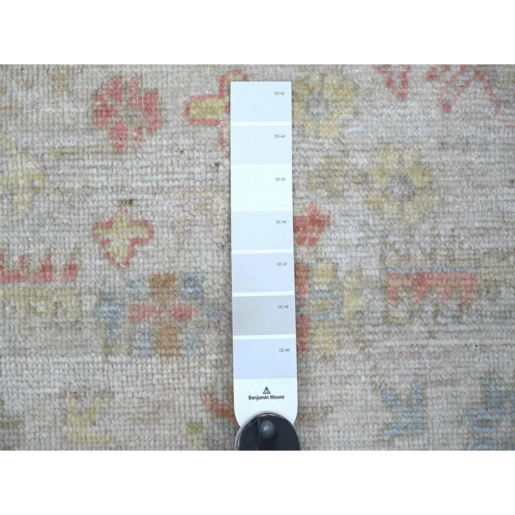 Oushak-And-Peshawar-Hand-Knotted-Rug-113185