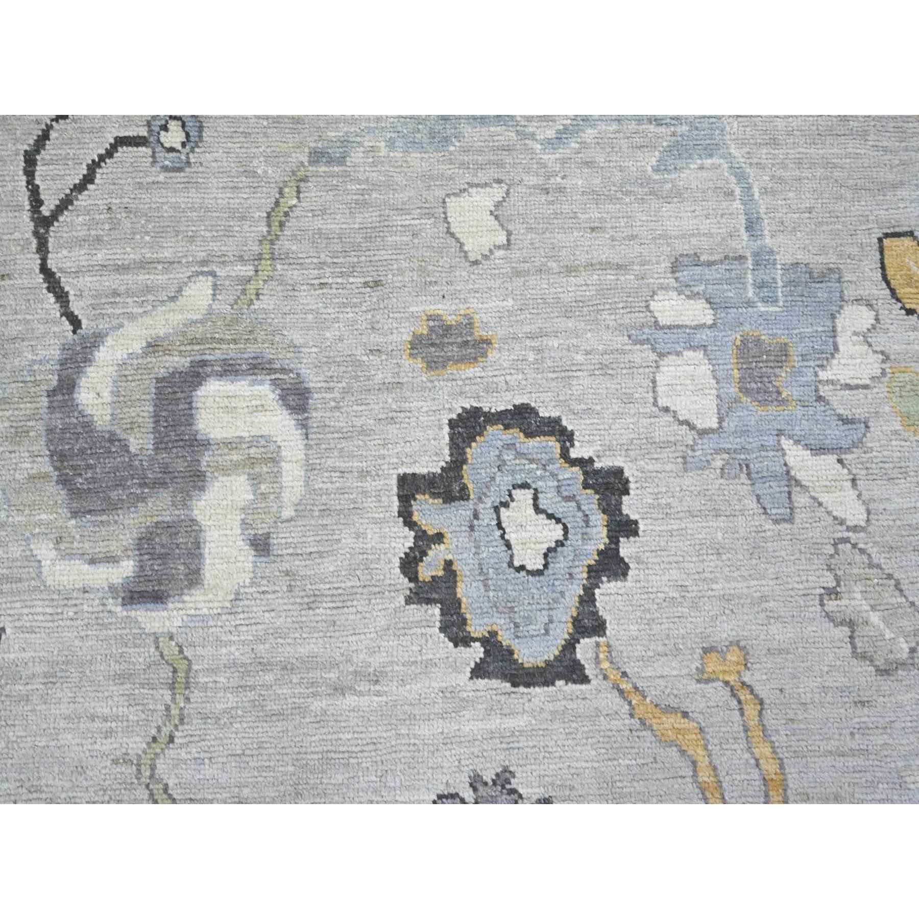 Oushak-And-Peshawar-Hand-Knotted-Rug-113190