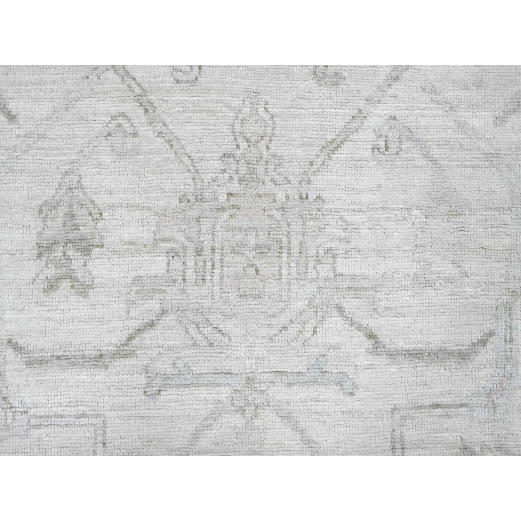 Oushak-And-Peshawar-Hand-Knotted-Rug-113195