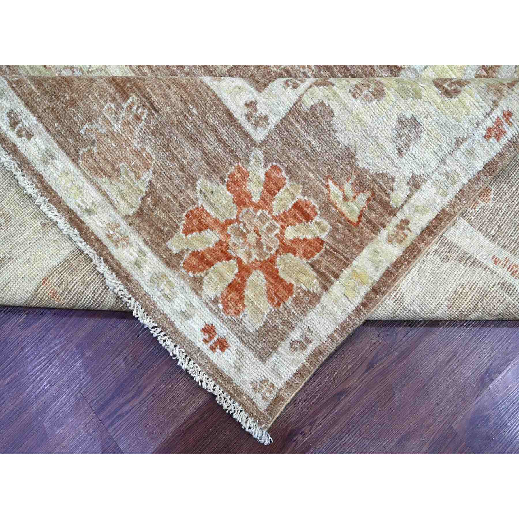 Oushak-And-Peshawar-Hand-Knotted-Rug-113200
