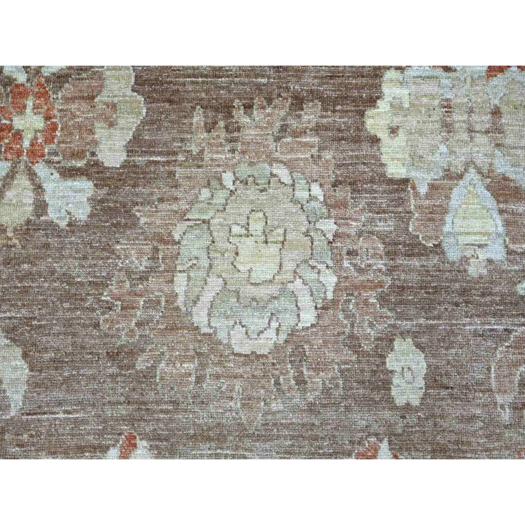 Oushak-And-Peshawar-Hand-Knotted-Rug-113200