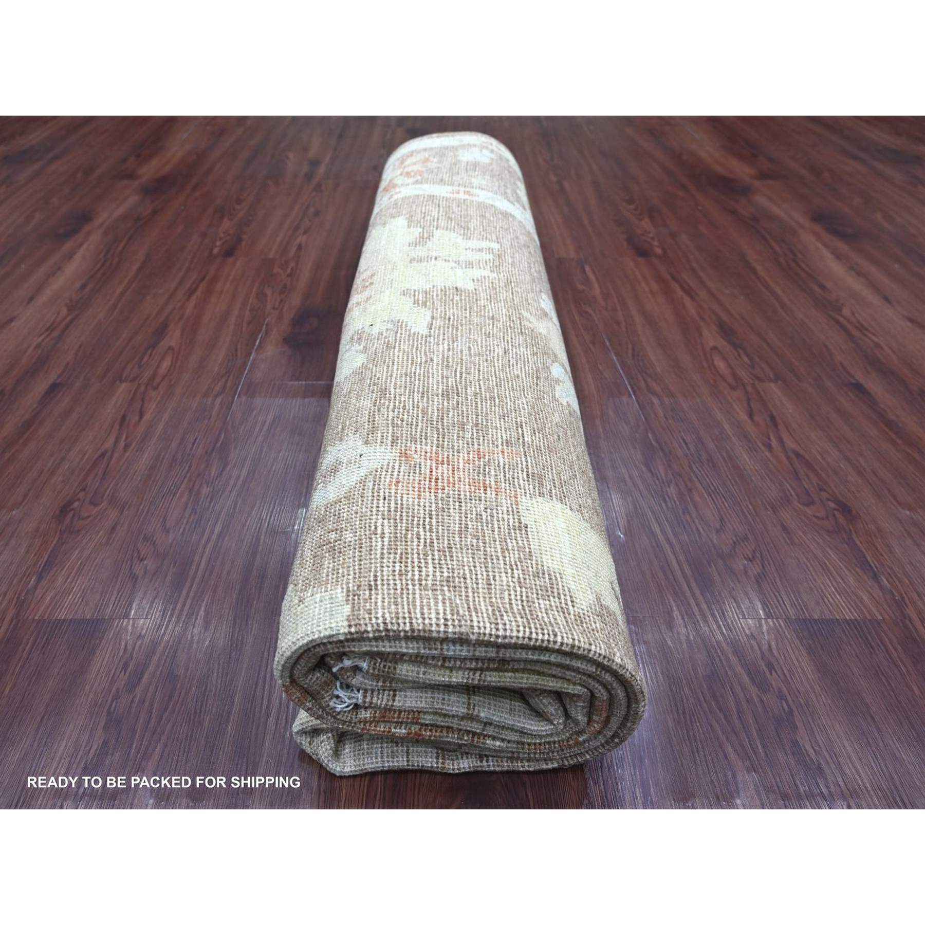 Oushak-And-Peshawar-Hand-Knotted-Rug-113200