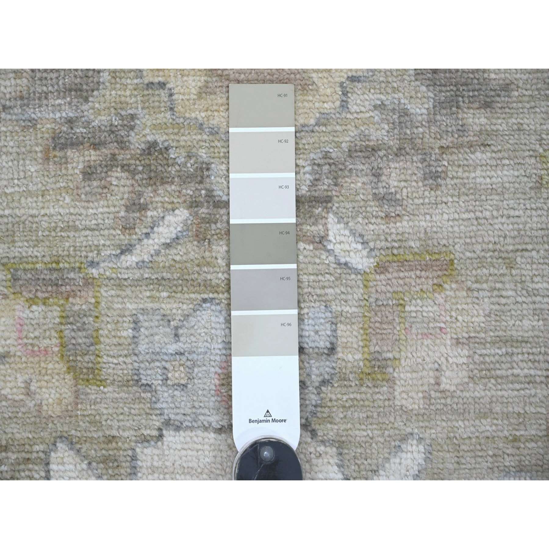 Oushak-And-Peshawar-Hand-Knotted-Rug-113215