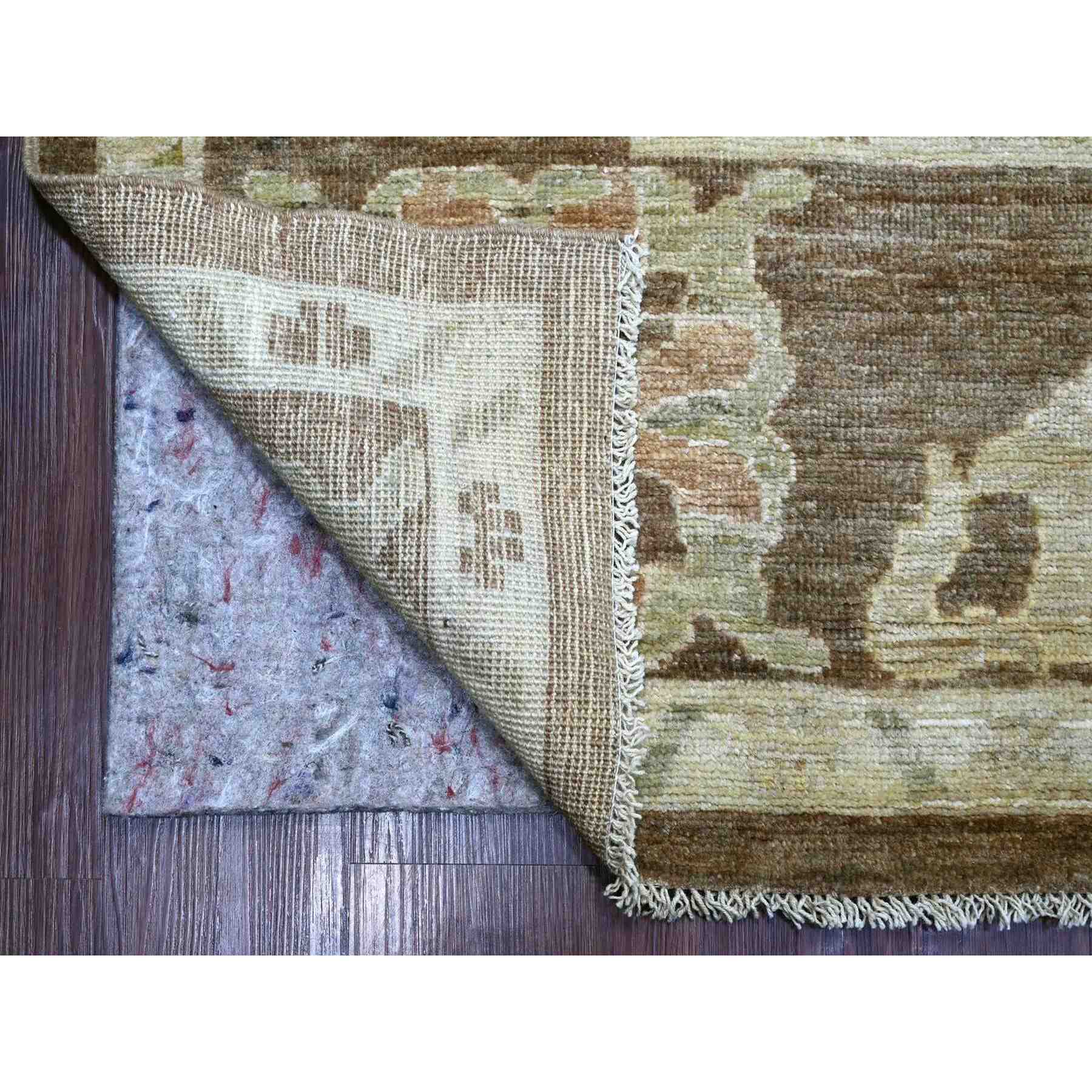 Oushak-And-Peshawar-Hand-Knotted-Rug-113220