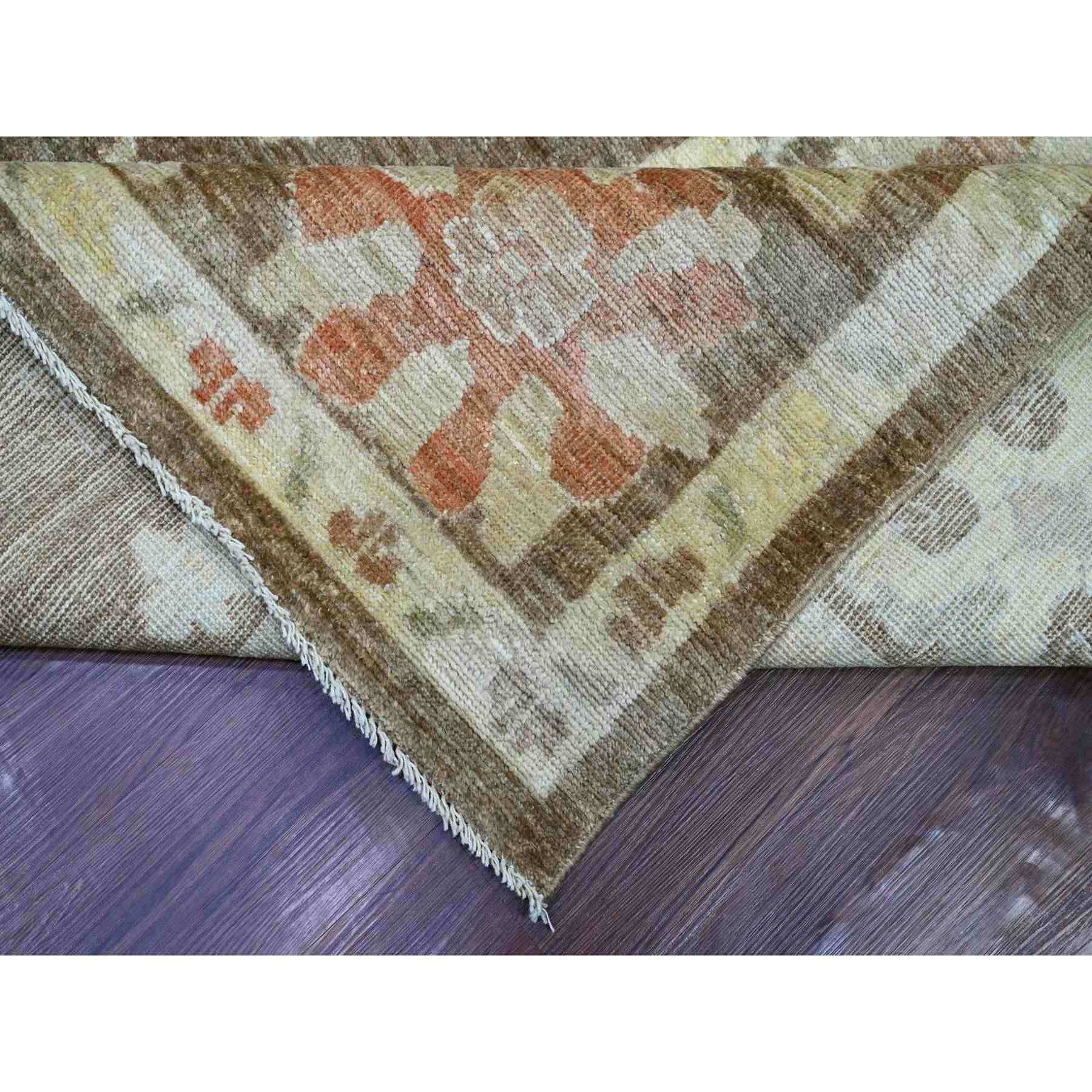Oushak-And-Peshawar-Hand-Knotted-Rug-113220