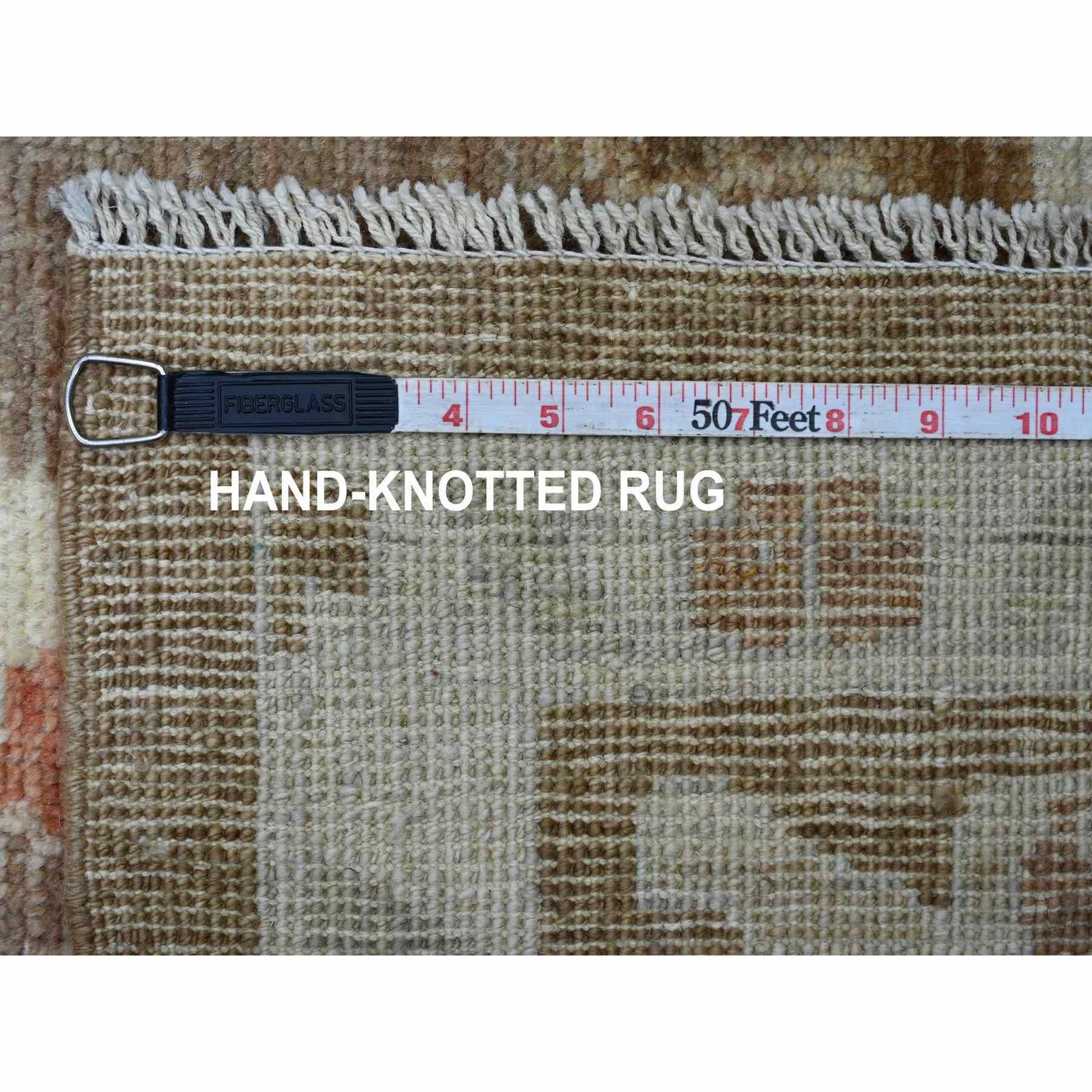 Oushak-And-Peshawar-Hand-Knotted-Rug-113220