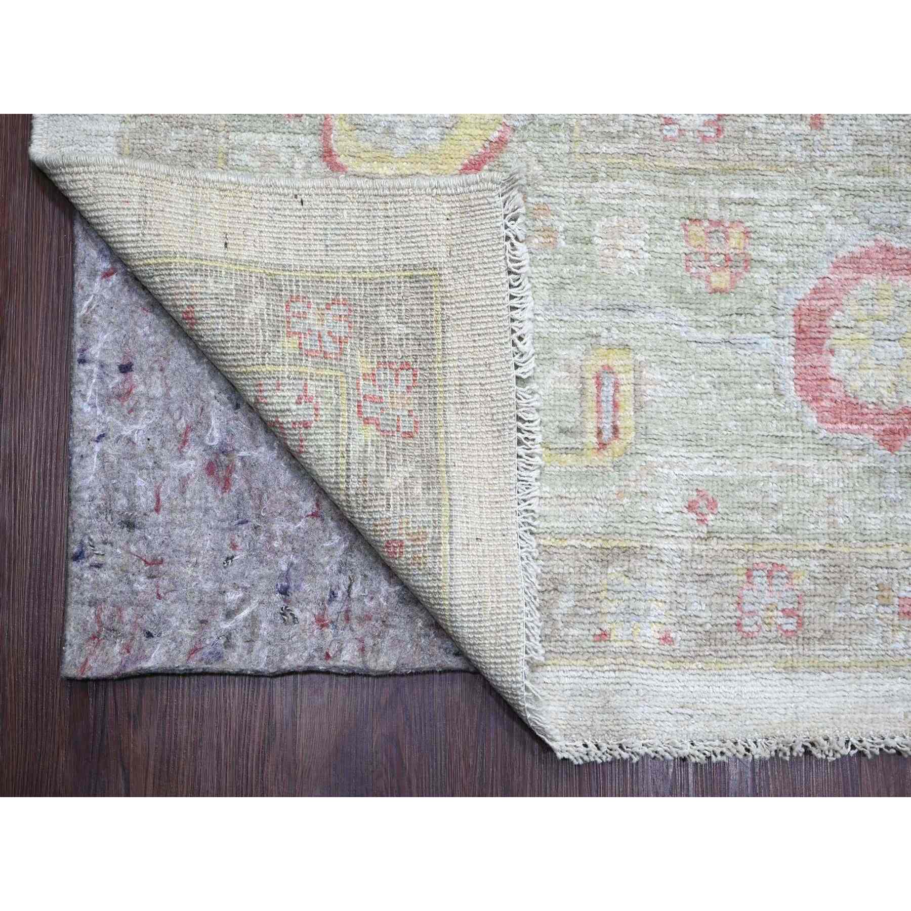 Oushak-And-Peshawar-Hand-Knotted-Rug-113235