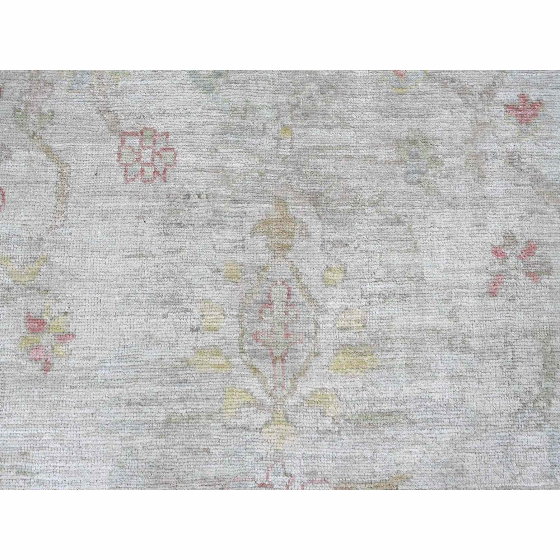 Oushak-And-Peshawar-Hand-Knotted-Rug-113235