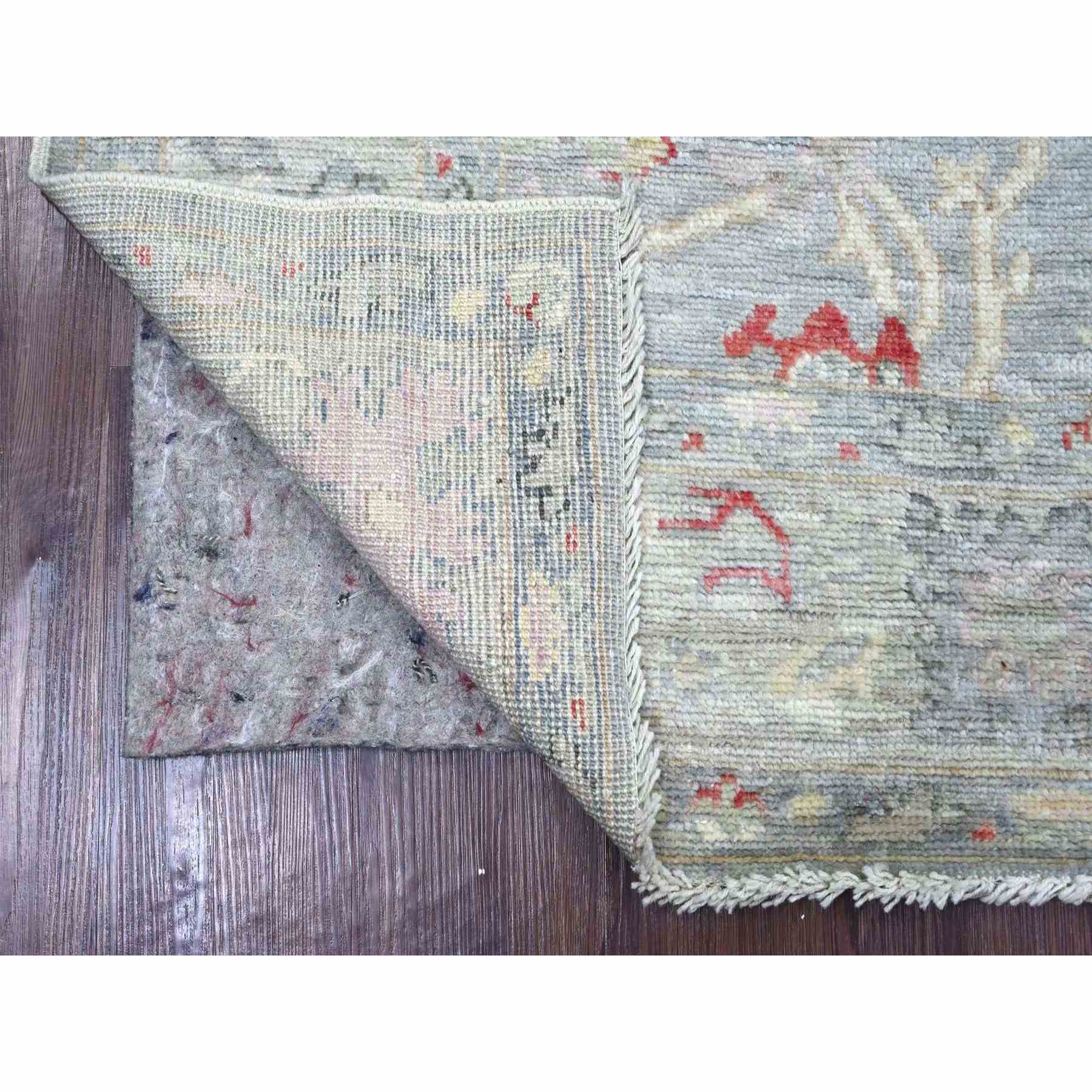 Oushak-And-Peshawar-Hand-Knotted-Rug-113250