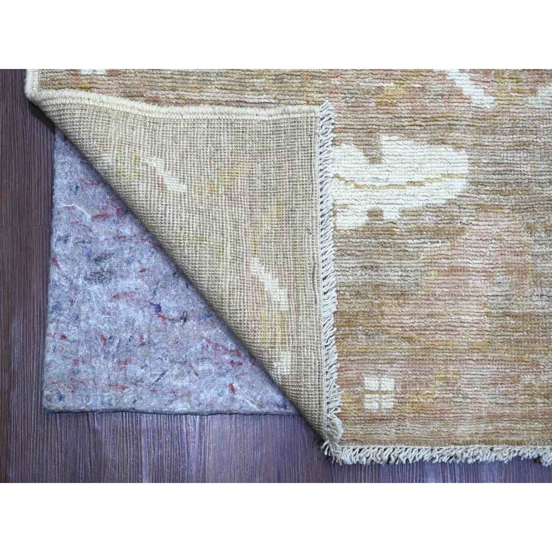 Oushak-And-Peshawar-Hand-Knotted-Rug-113280