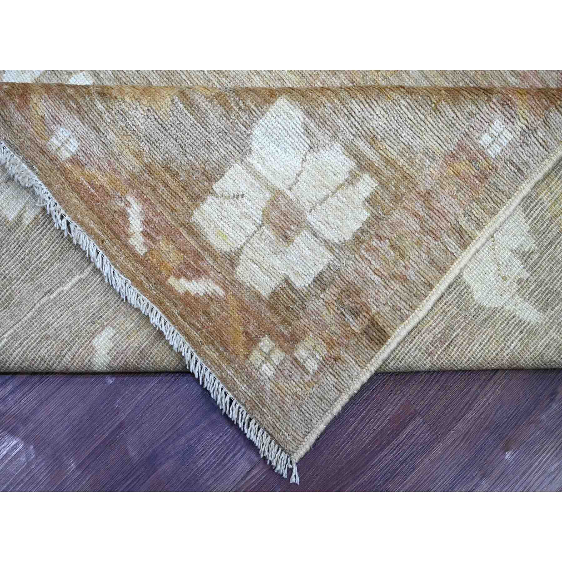 Oushak-And-Peshawar-Hand-Knotted-Rug-113280