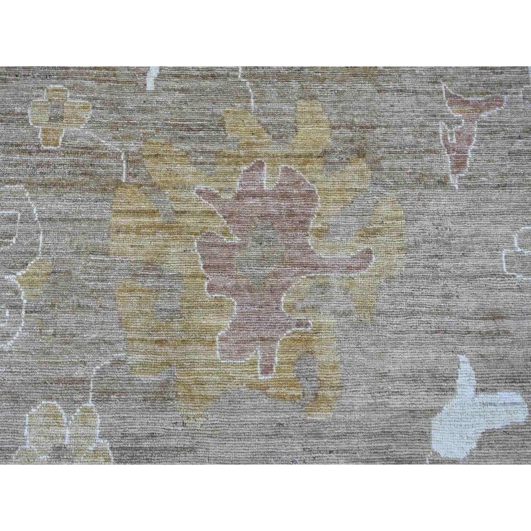 Oushak-And-Peshawar-Hand-Knotted-Rug-113280