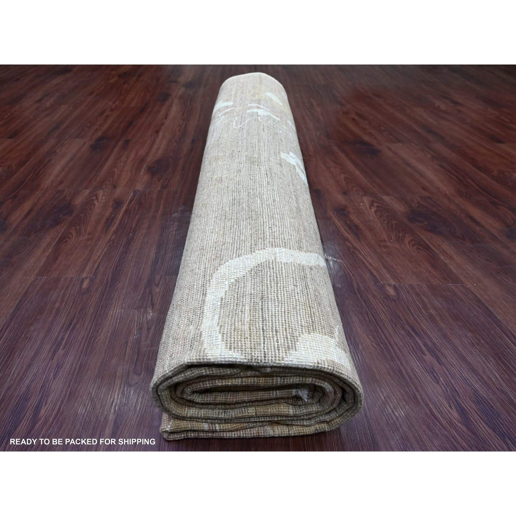 Oushak-And-Peshawar-Hand-Knotted-Rug-113280