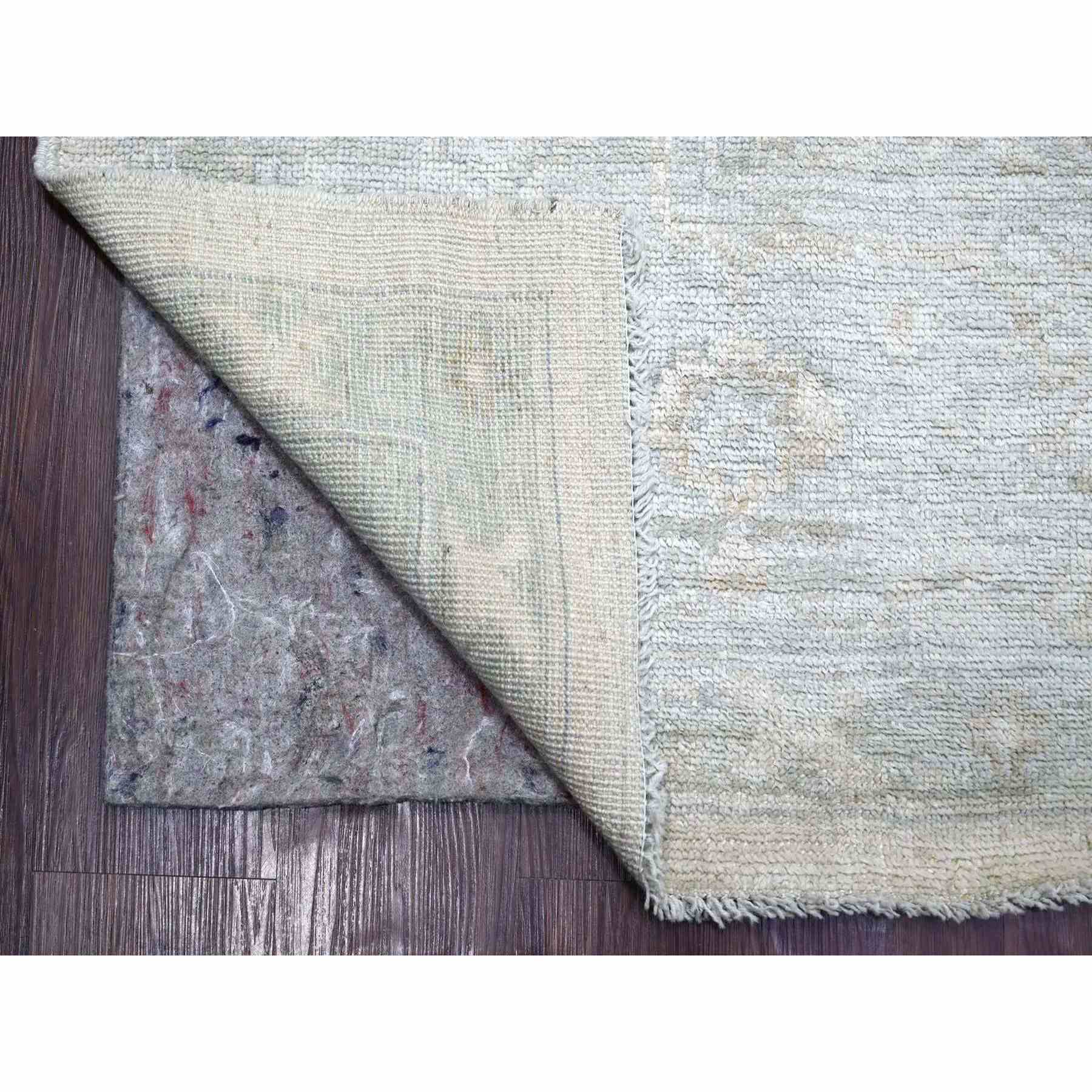 Oushak-And-Peshawar-Hand-Knotted-Rug-113340
