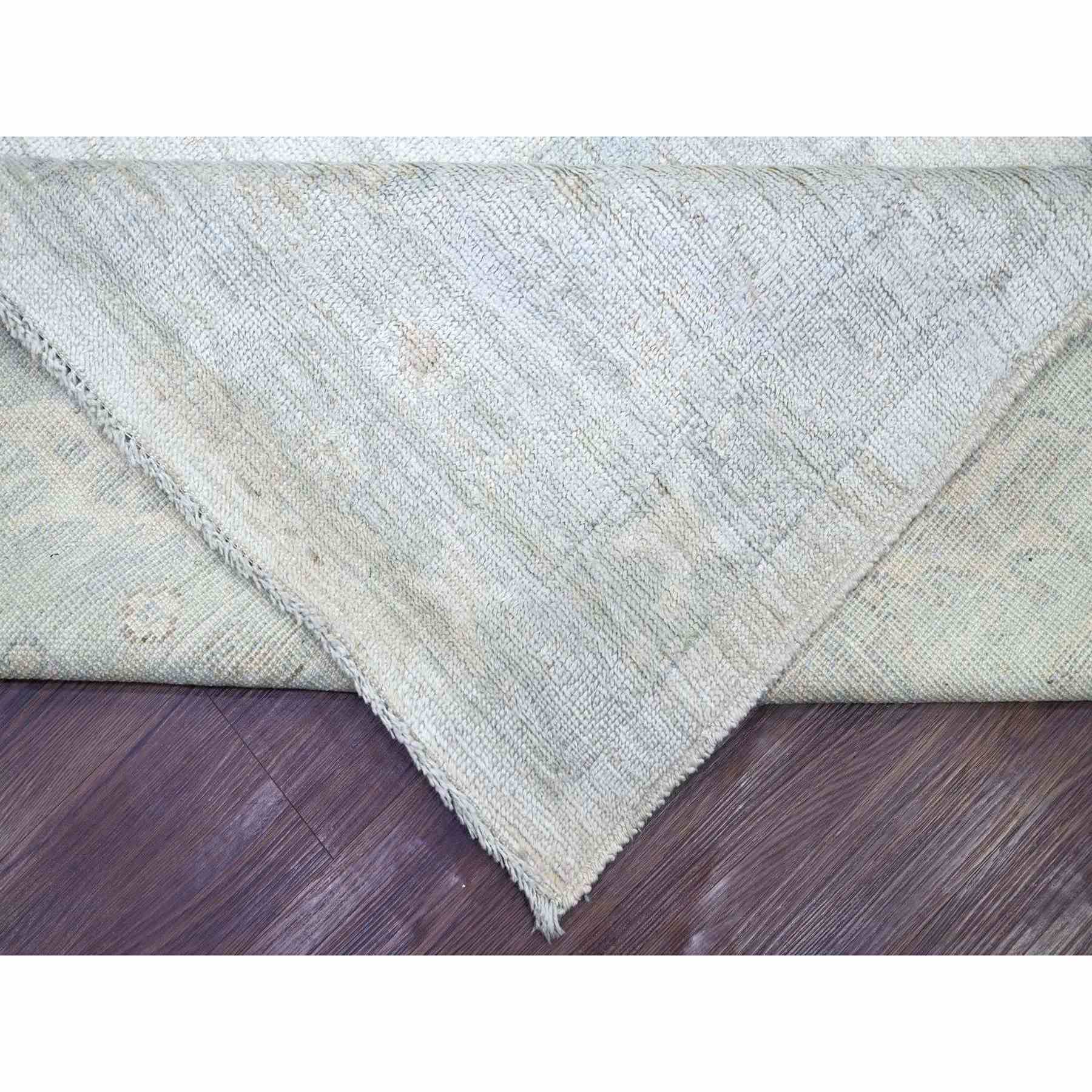 Oushak-And-Peshawar-Hand-Knotted-Rug-113340