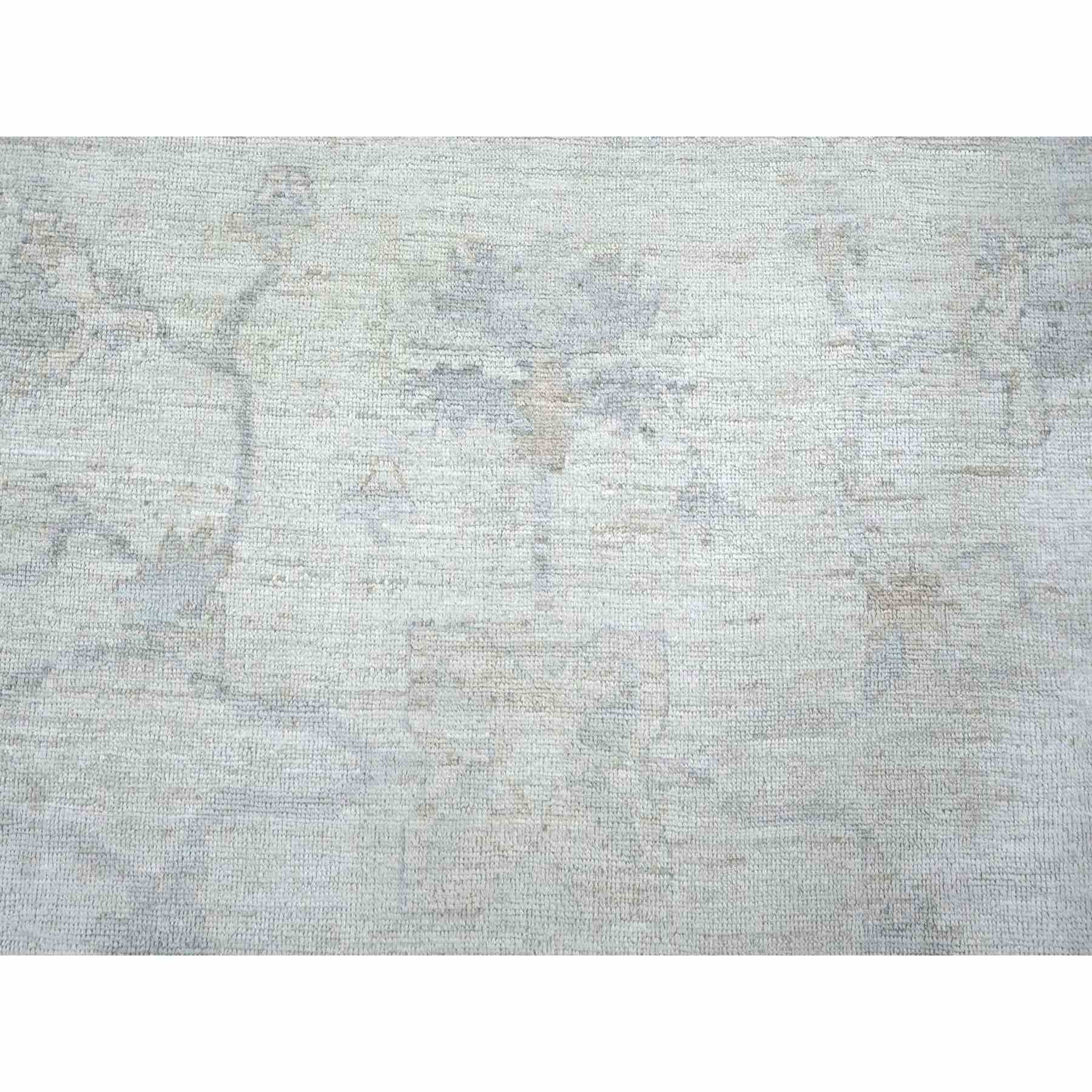 Oushak-And-Peshawar-Hand-Knotted-Rug-113340