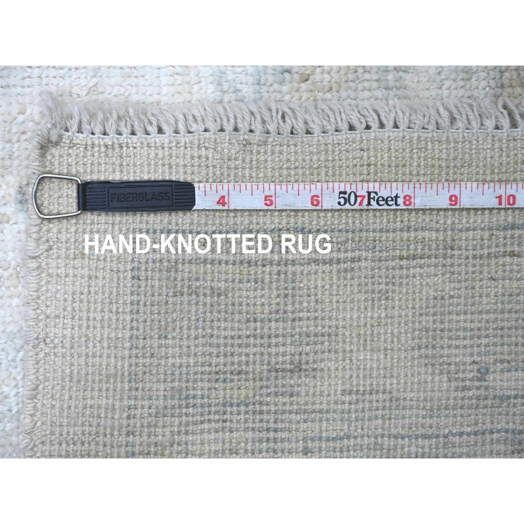 Oushak-And-Peshawar-Hand-Knotted-Rug-113340