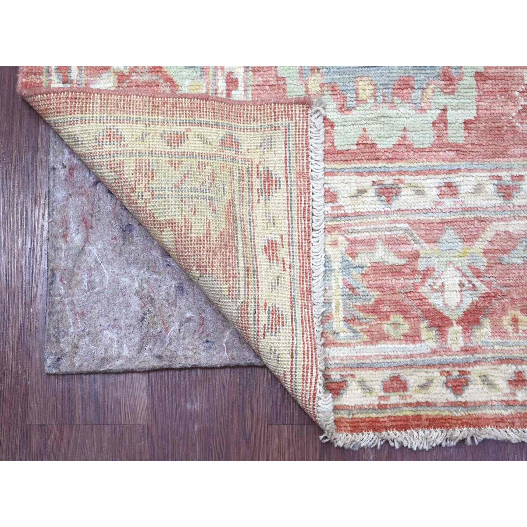 Oushak-And-Peshawar-Hand-Knotted-Rug-113360