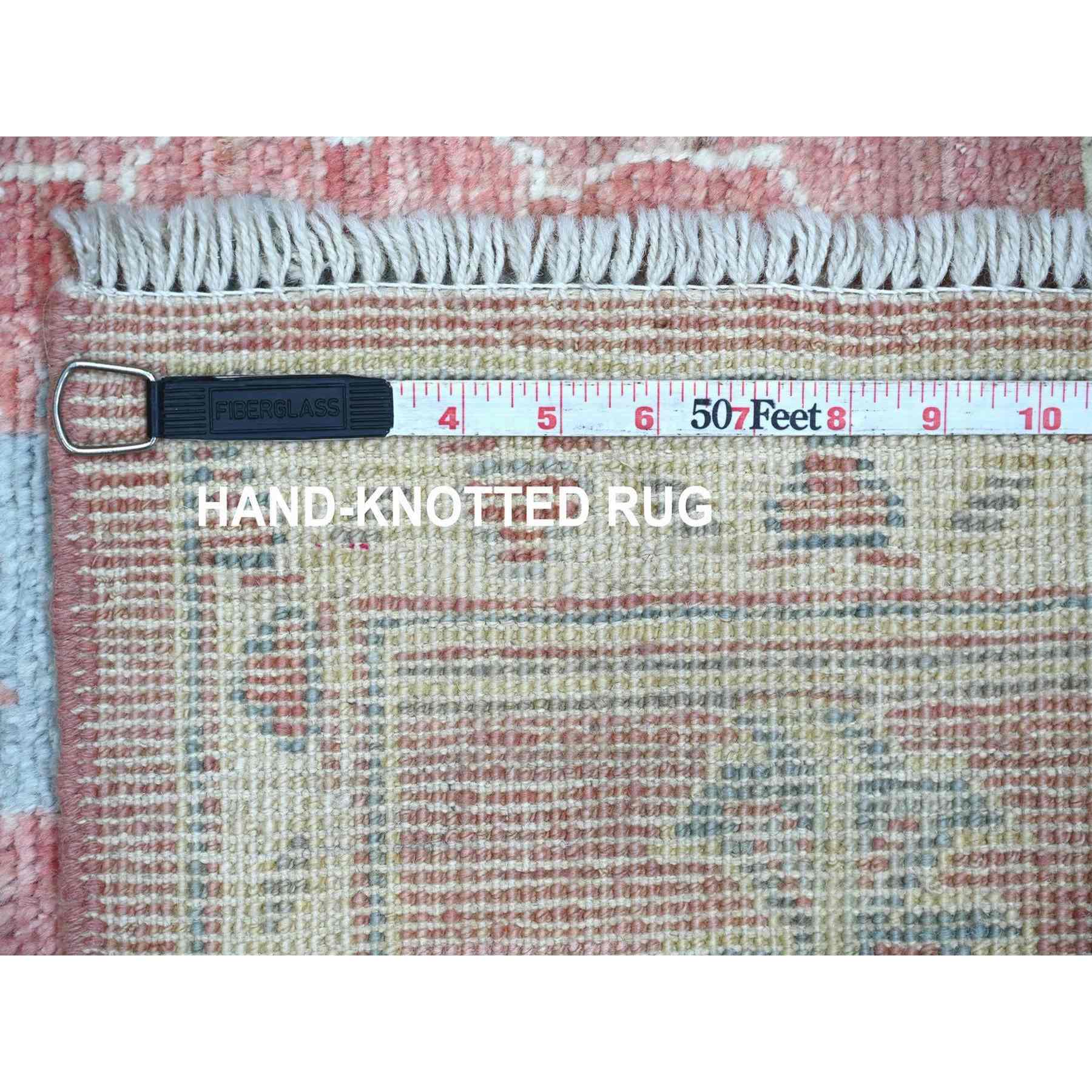 Oushak-And-Peshawar-Hand-Knotted-Rug-113360