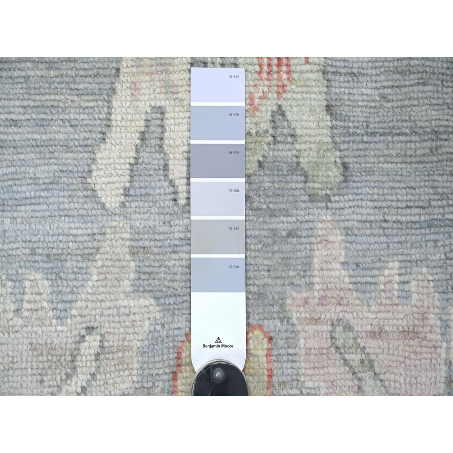 Oushak-And-Peshawar-Hand-Knotted-Rug-113365