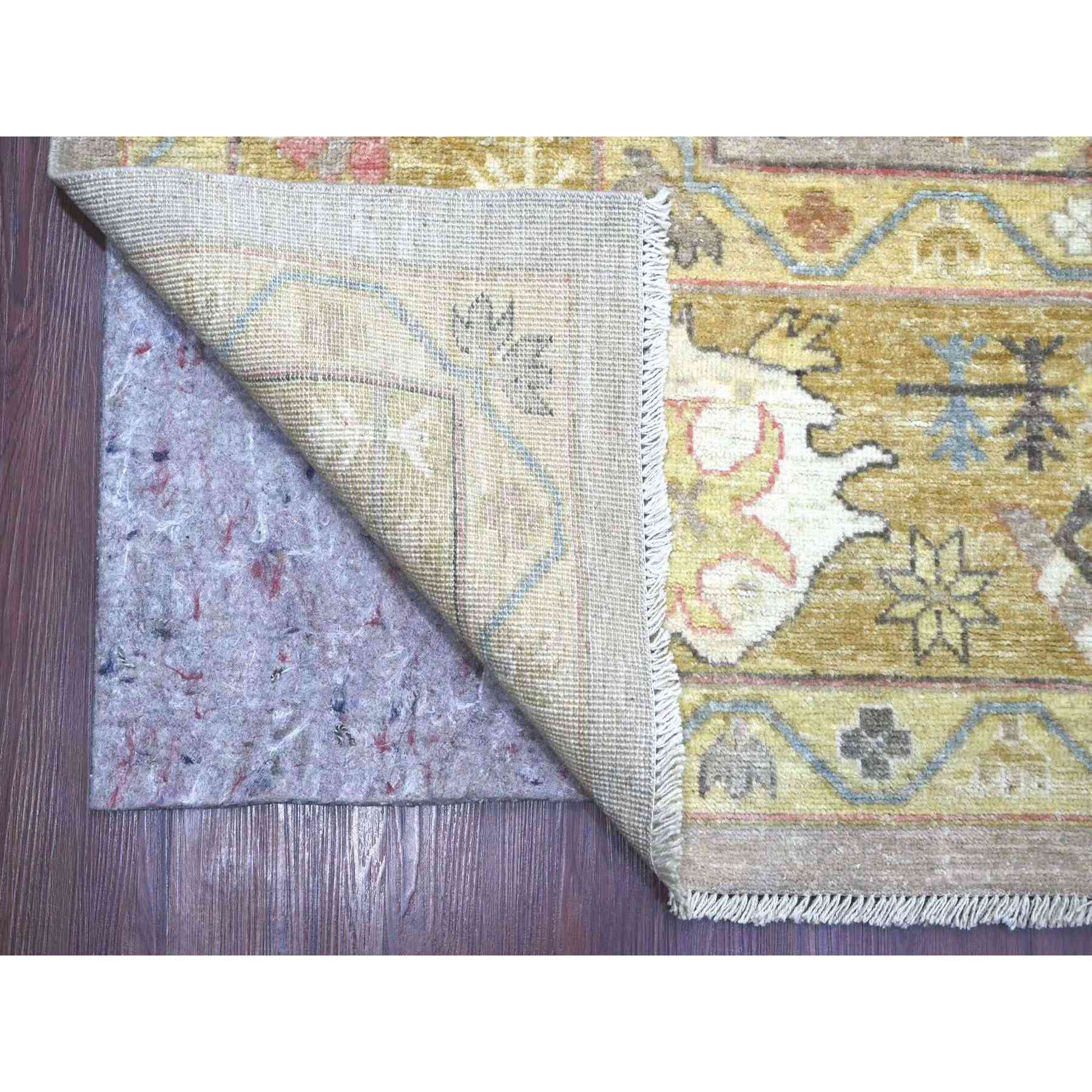 Oushak-And-Peshawar-Hand-Knotted-Rug-113375