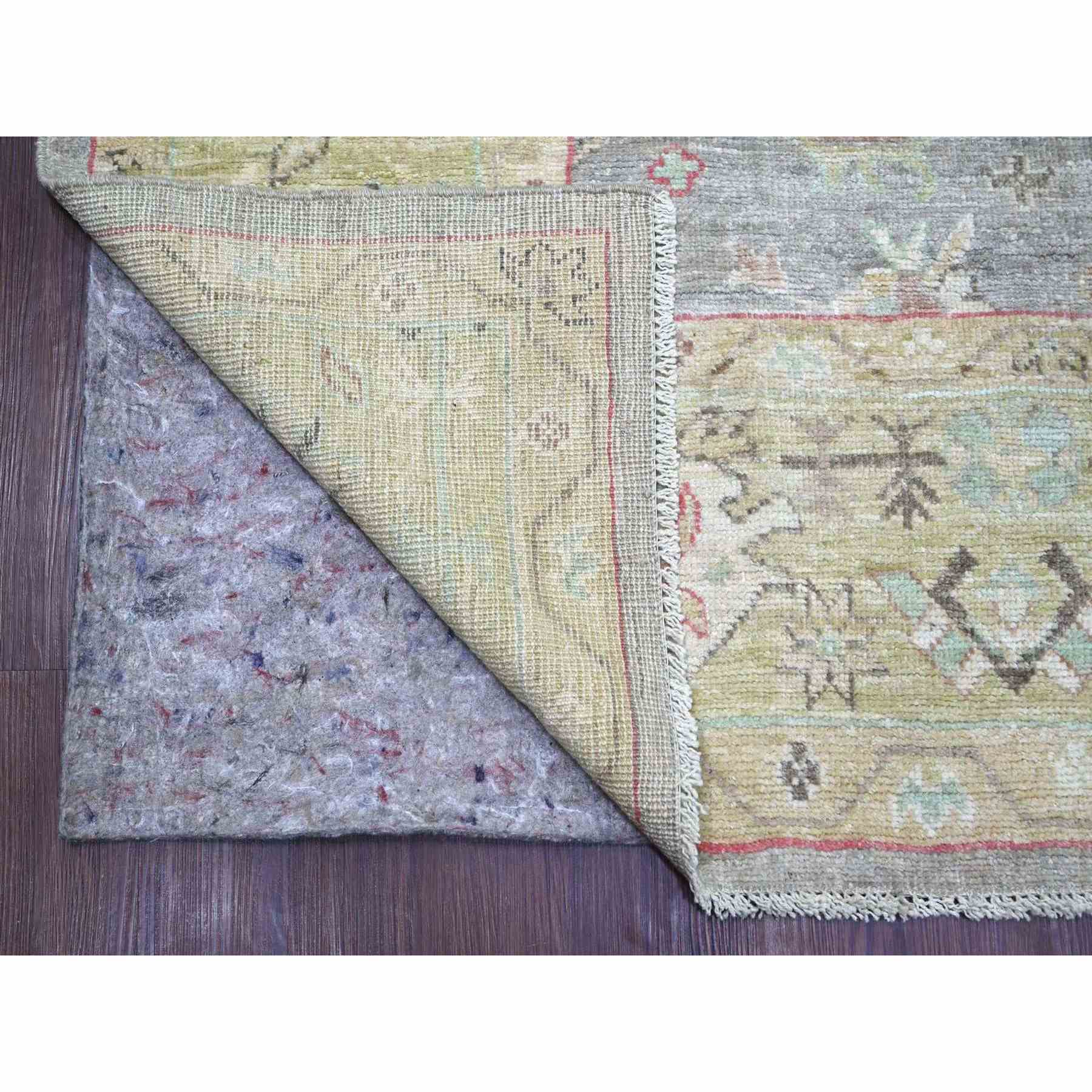 Oushak-And-Peshawar-Hand-Knotted-Rug-113400