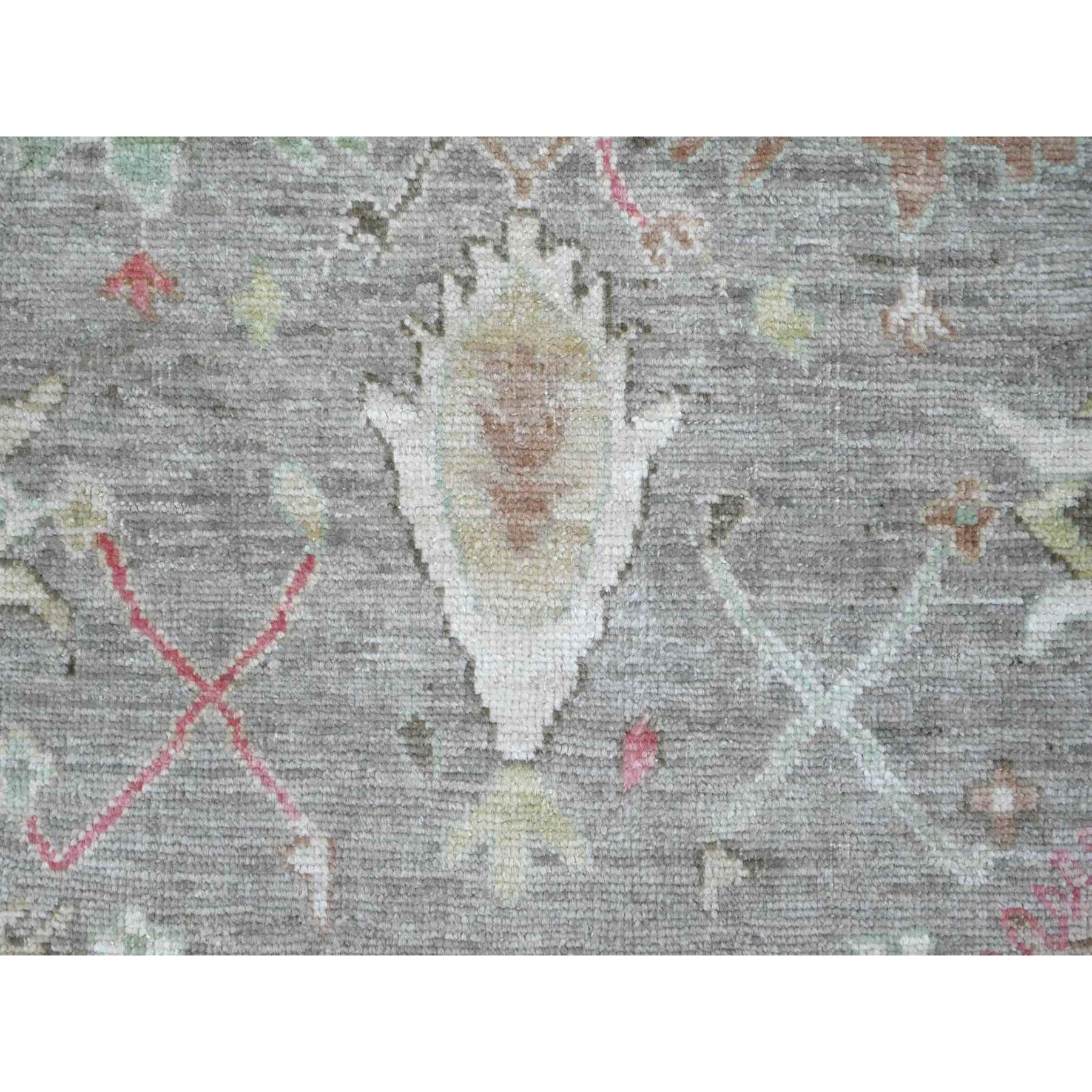 Oushak-And-Peshawar-Hand-Knotted-Rug-113400