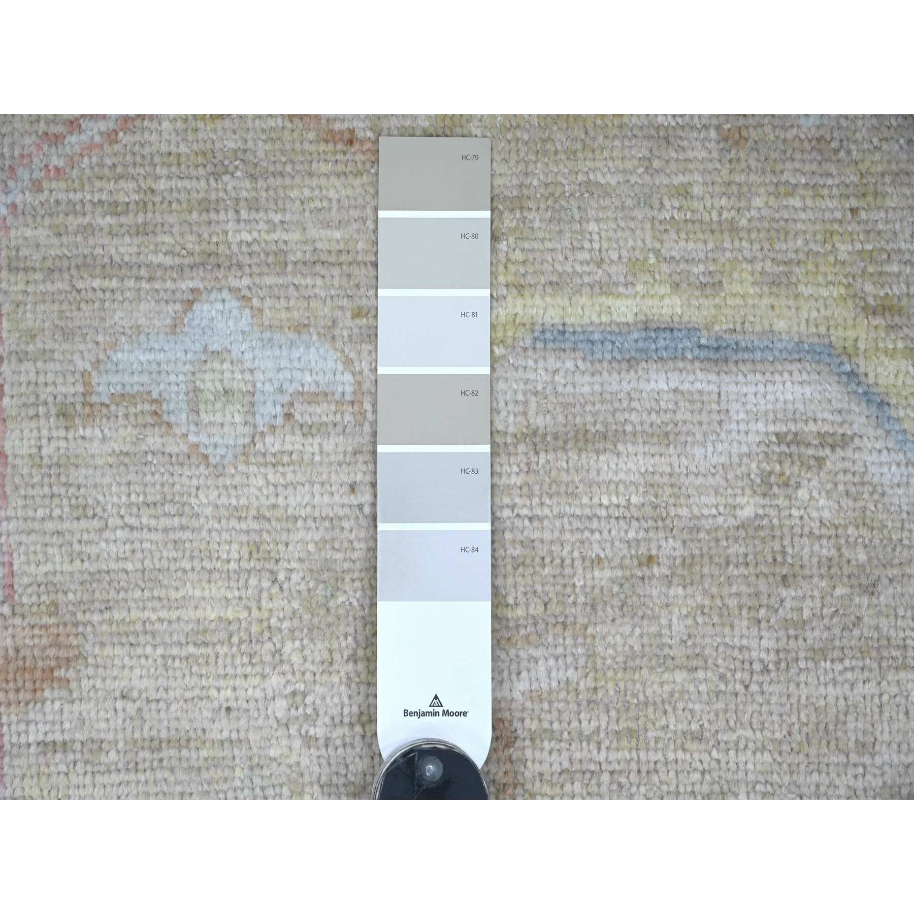 Oushak-And-Peshawar-Hand-Knotted-Rug-113405