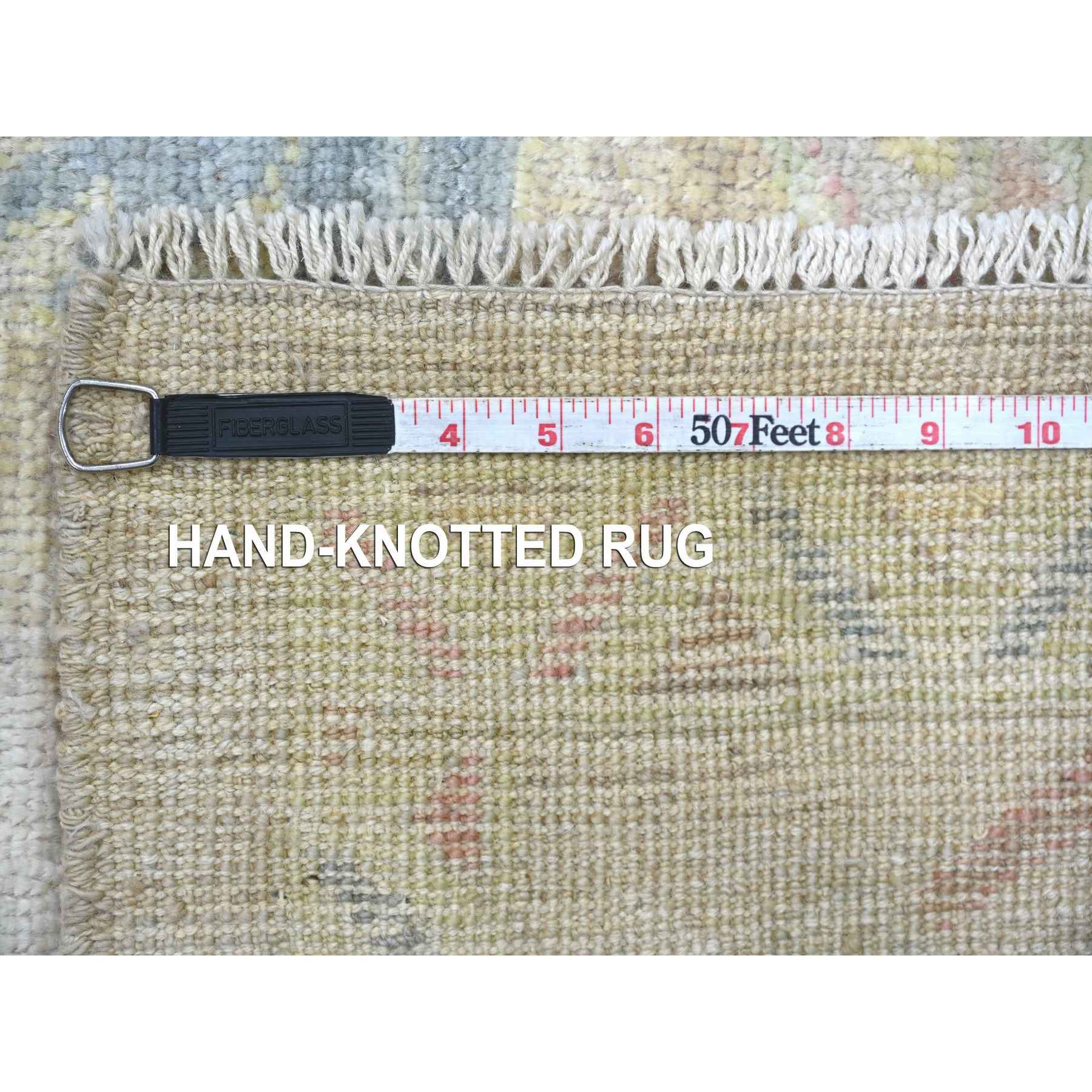 Oushak-And-Peshawar-Hand-Knotted-Rug-113405
