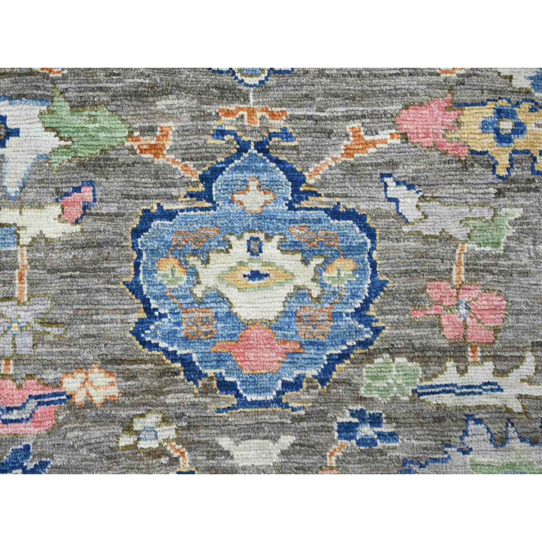 Oushak-And-Peshawar-Hand-Knotted-Rug-113410
