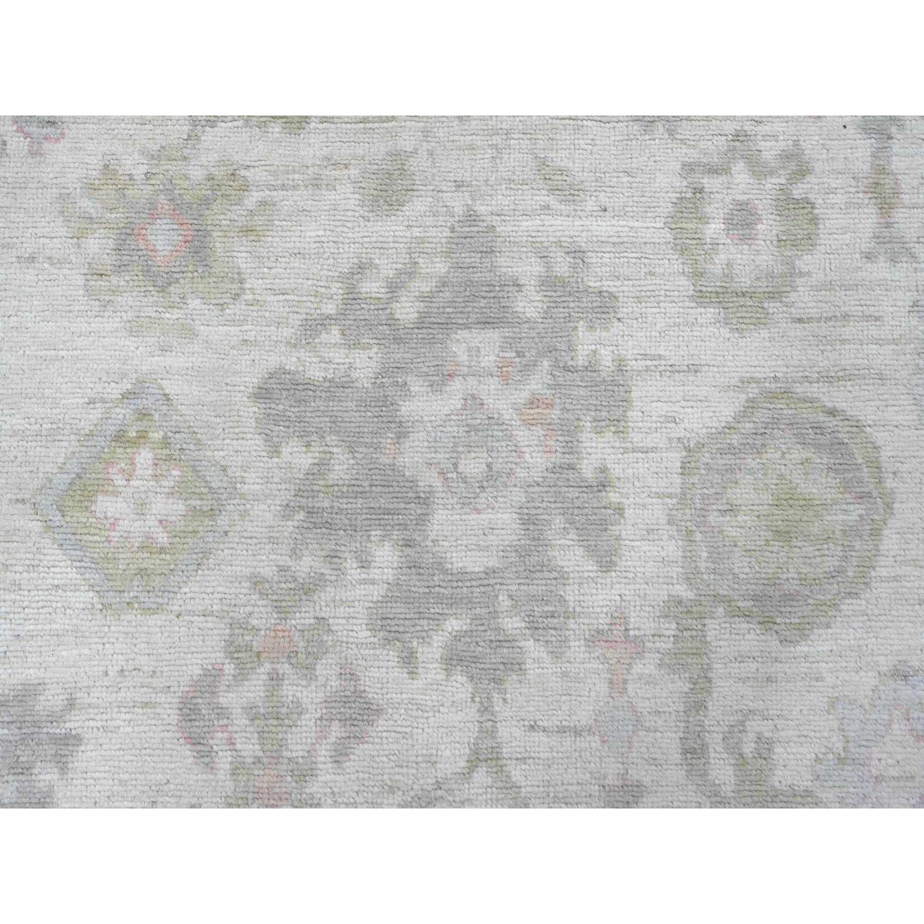 Oushak-And-Peshawar-Hand-Knotted-Rug-113415