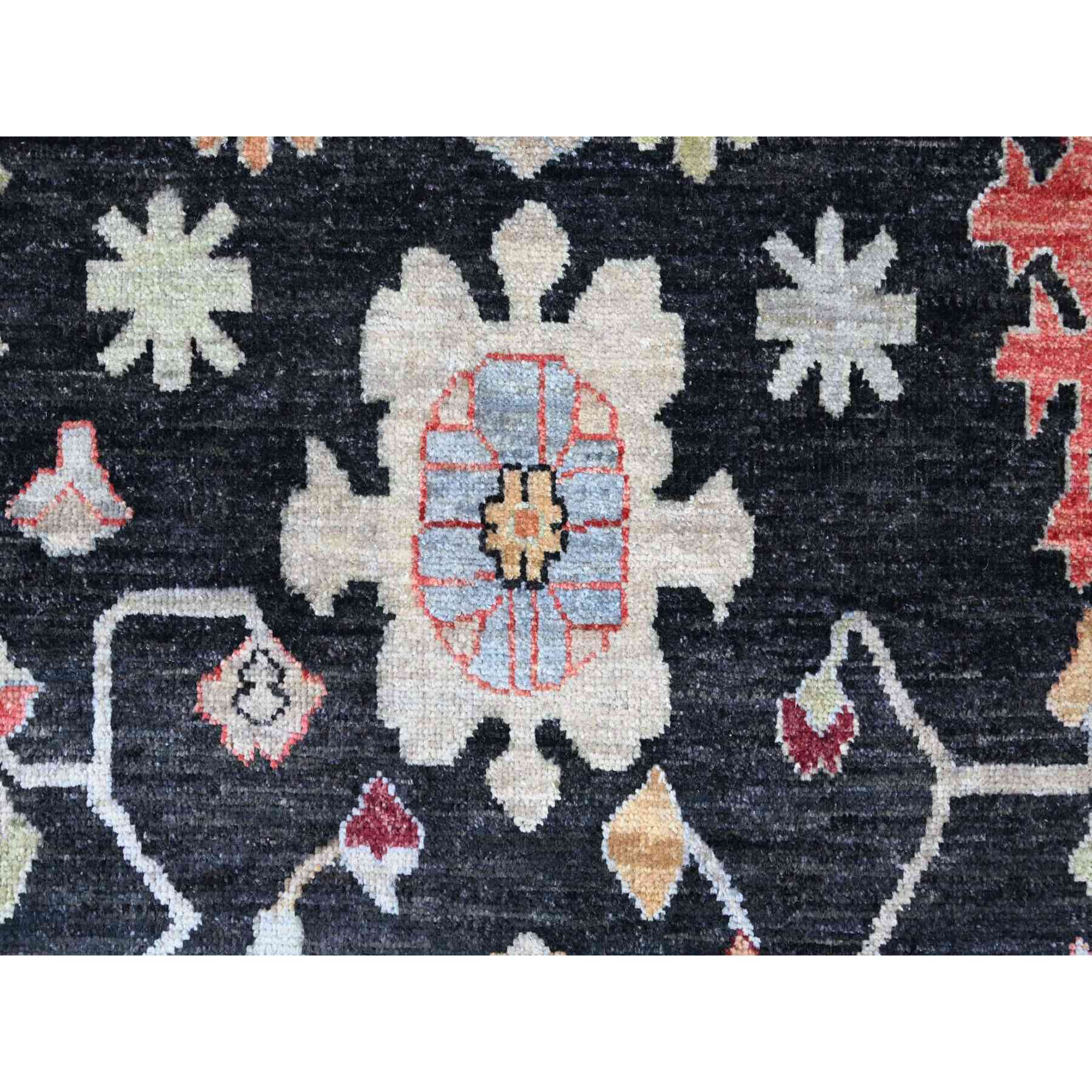 Oushak-And-Peshawar-Hand-Knotted-Rug-113425