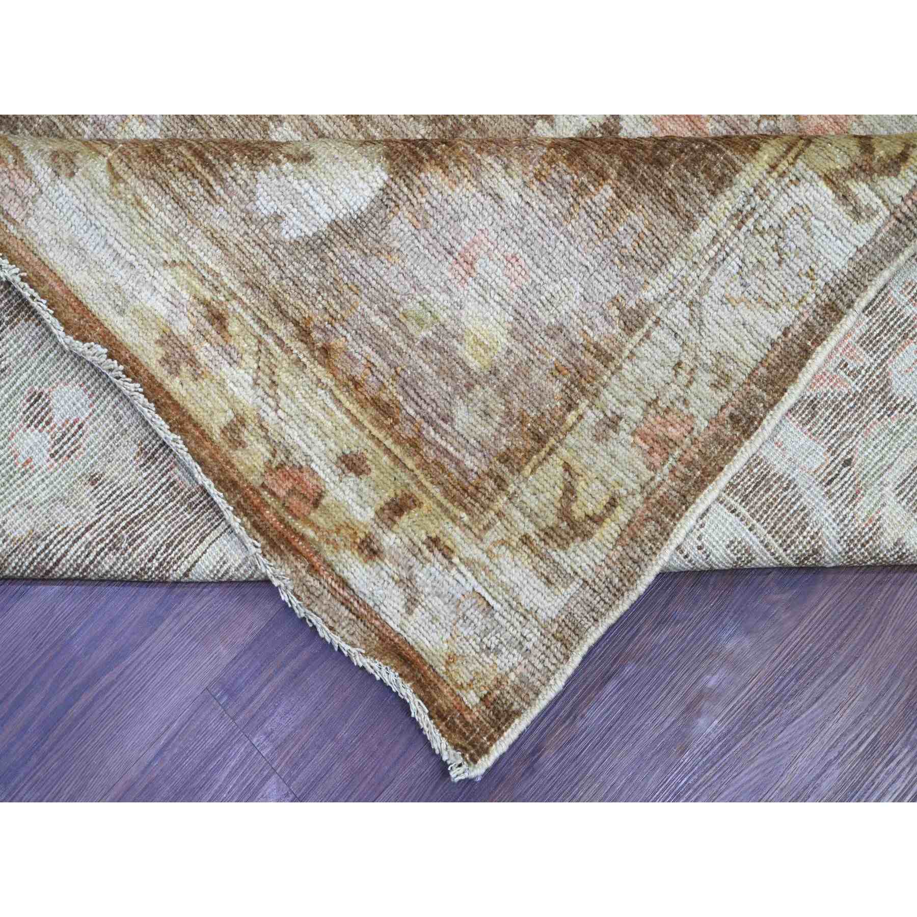 Oushak-And-Peshawar-Hand-Knotted-Rug-113430