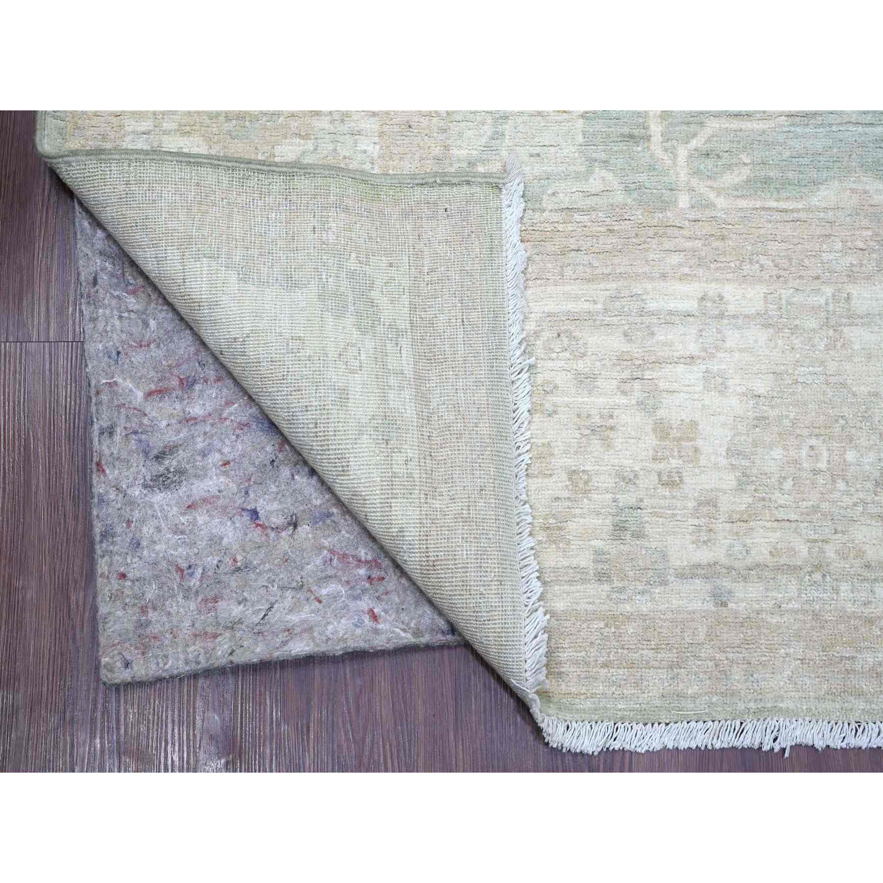 Oushak-And-Peshawar-Hand-Knotted-Rug-113465