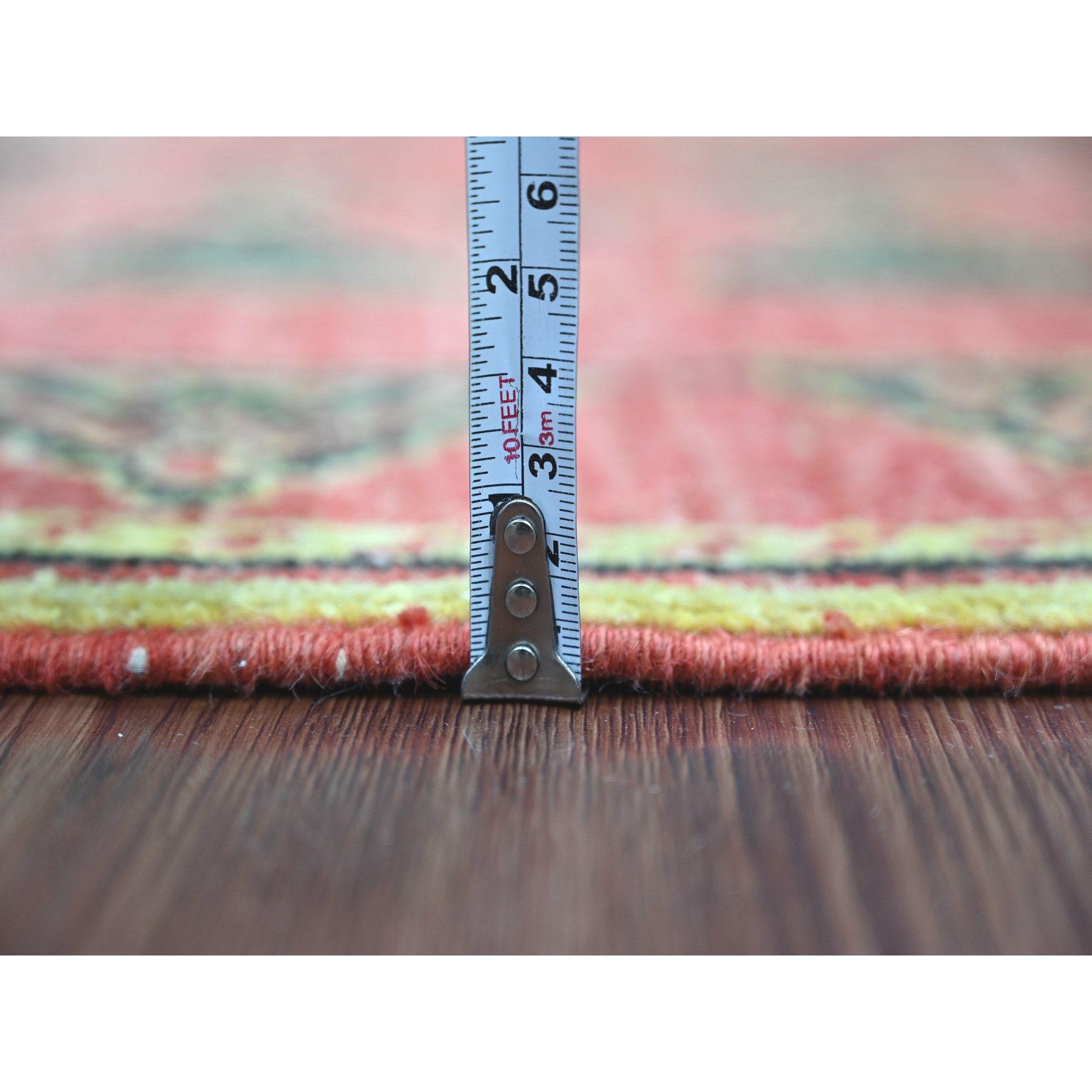 Oushak-And-Peshawar-Hand-Knotted-Rug-113485