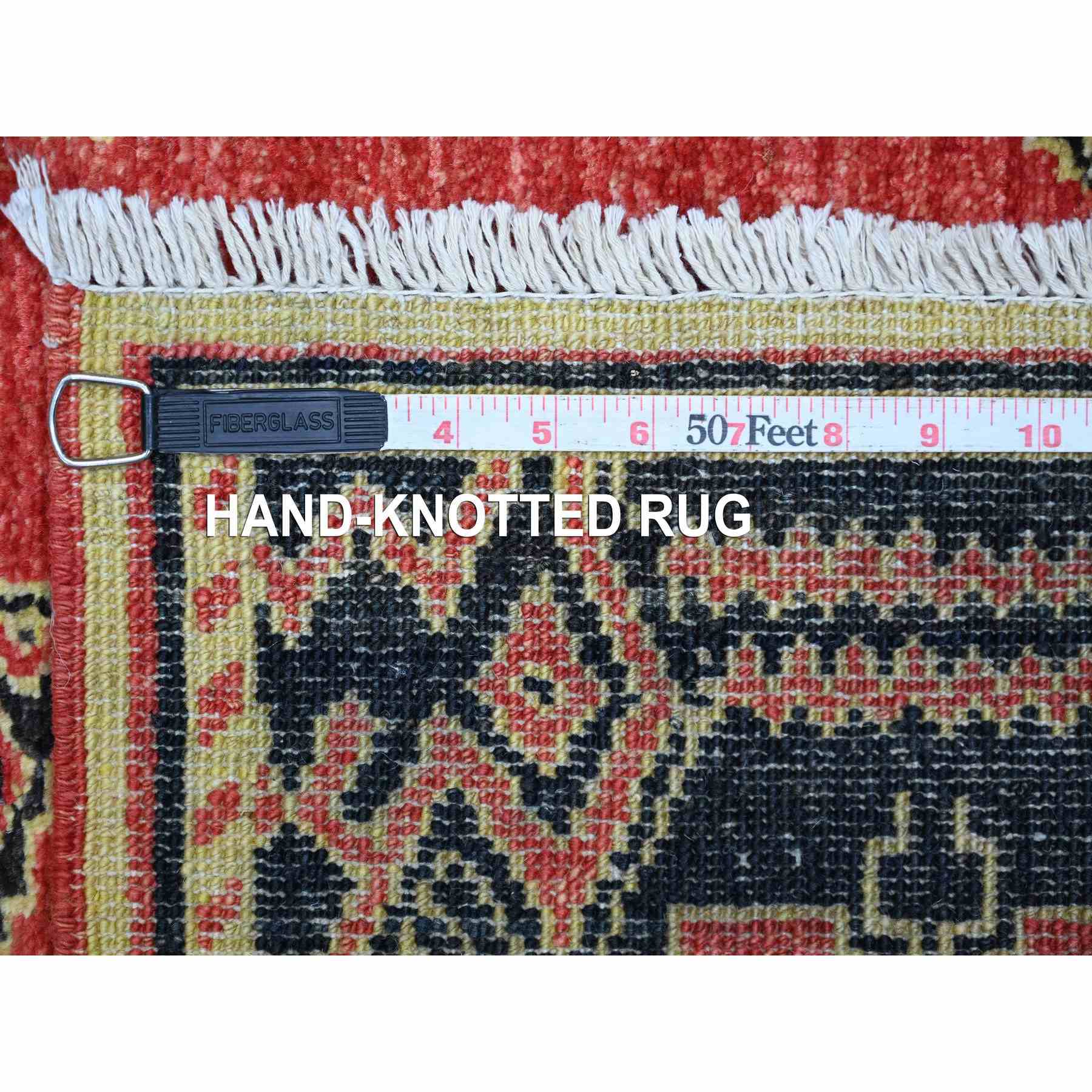 Oushak-And-Peshawar-Hand-Knotted-Rug-113485