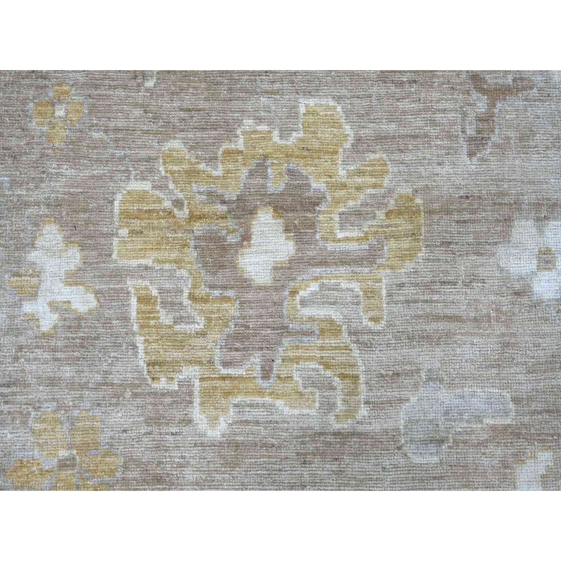 Oushak-And-Peshawar-Hand-Knotted-Rug-113490