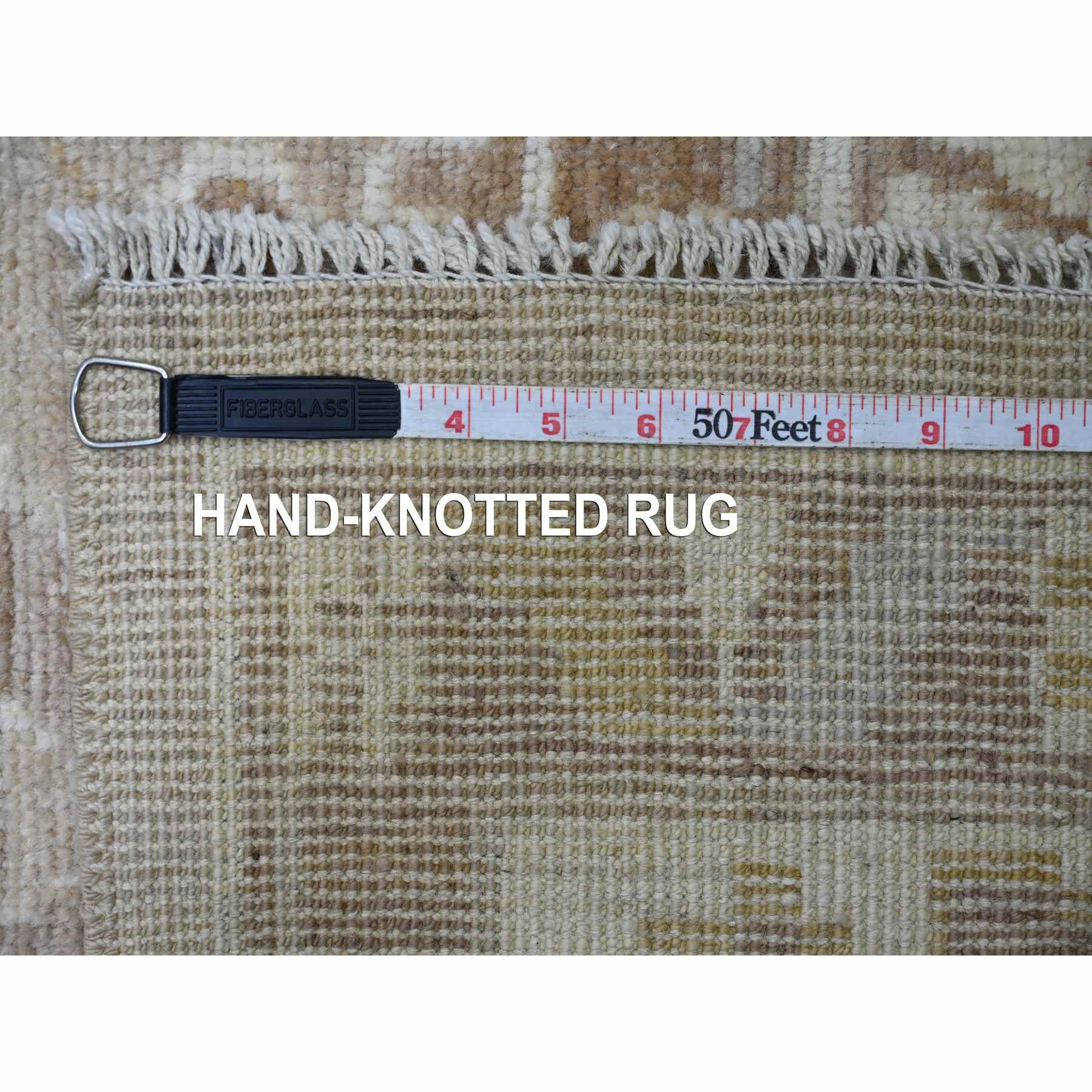 Oushak-And-Peshawar-Hand-Knotted-Rug-113490