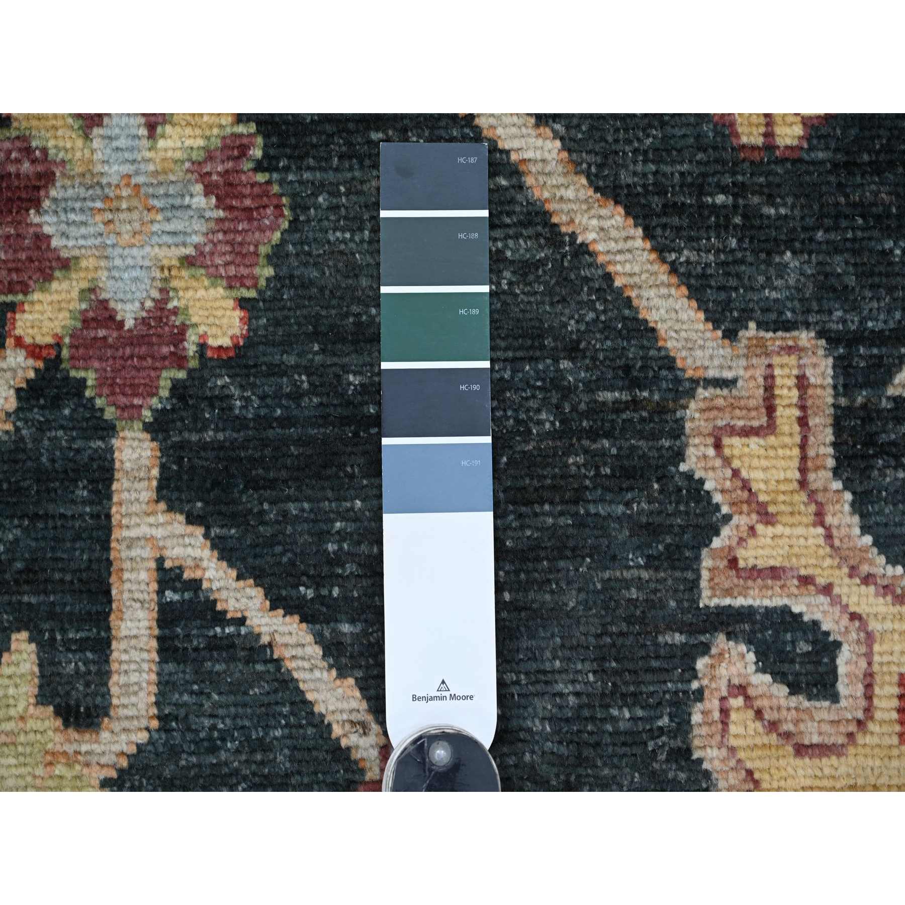 Oushak-And-Peshawar-Hand-Knotted-Rug-113510