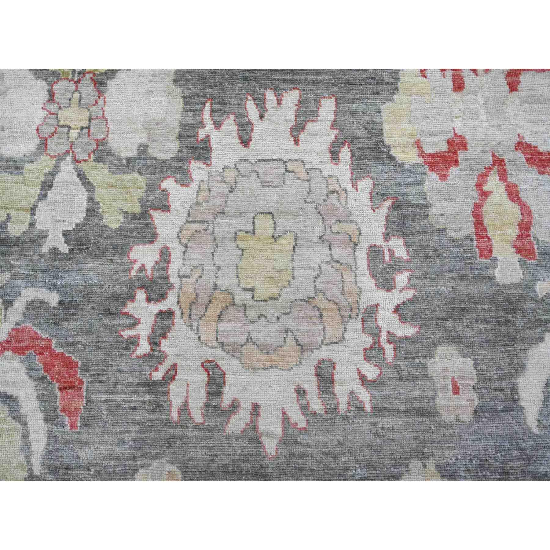 Oushak-And-Peshawar-Hand-Knotted-Rug-113520