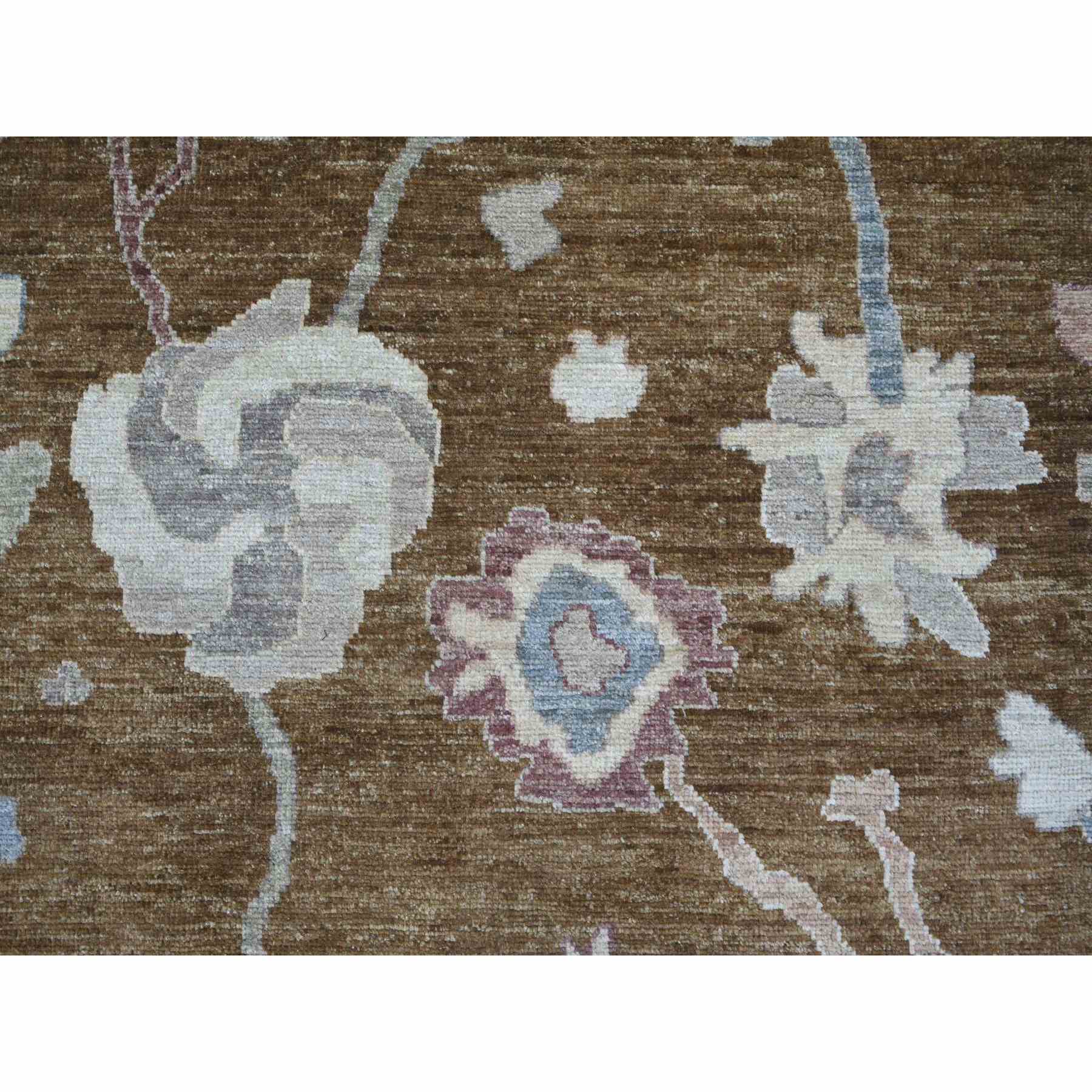 Oushak-And-Peshawar-Hand-Knotted-Rug-113530