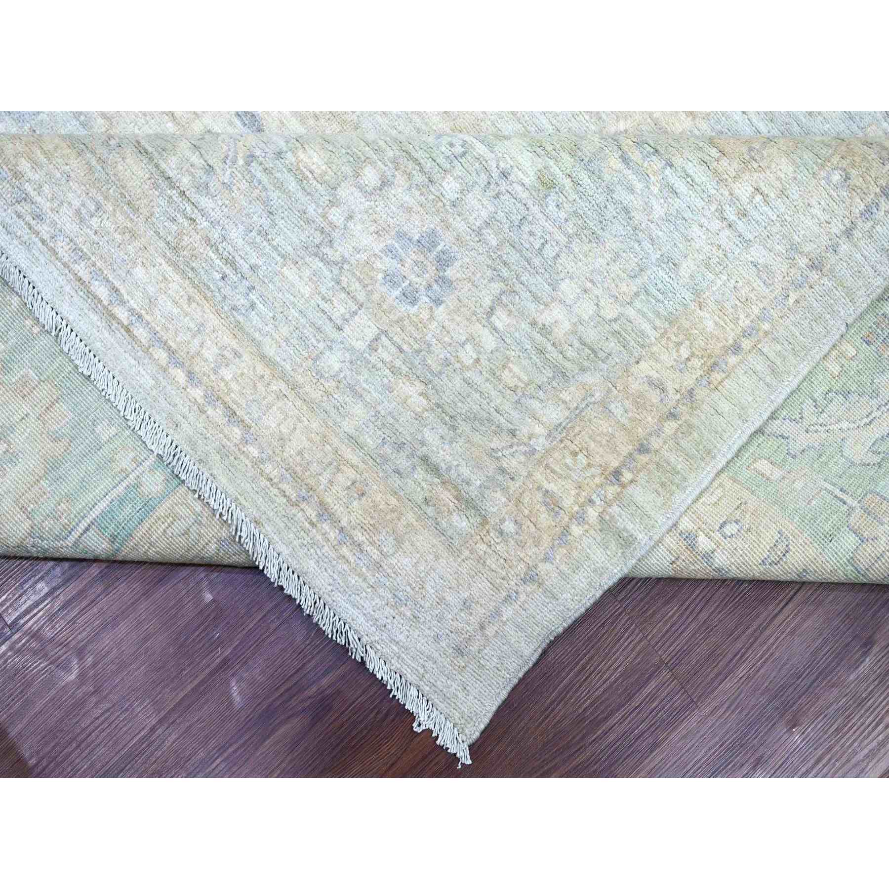 Oushak-And-Peshawar-Hand-Knotted-Rug-113565
