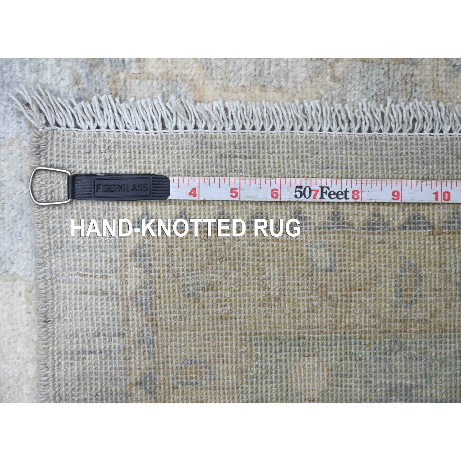 Oushak-And-Peshawar-Hand-Knotted-Rug-113565