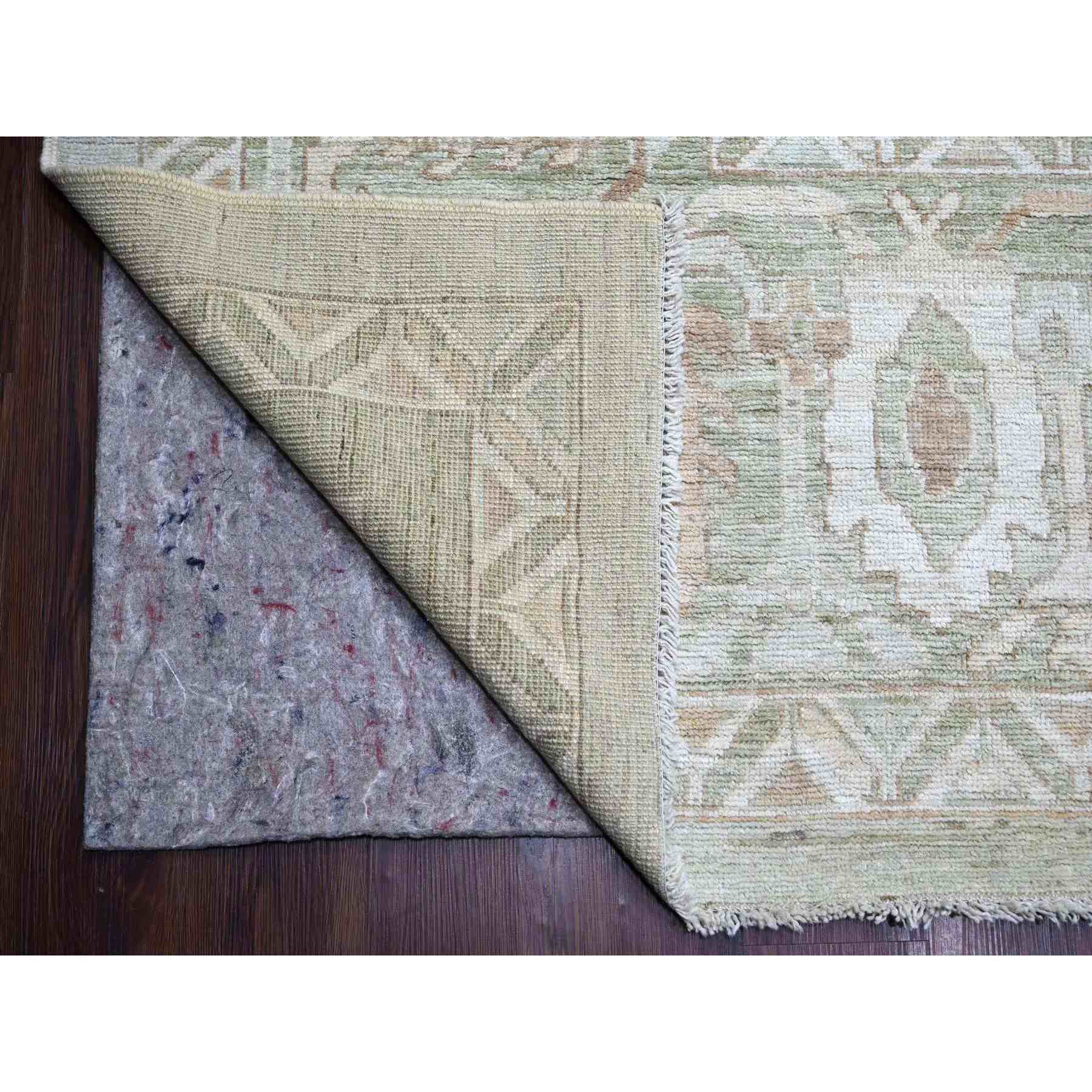 Oushak-And-Peshawar-Hand-Knotted-Rug-113595