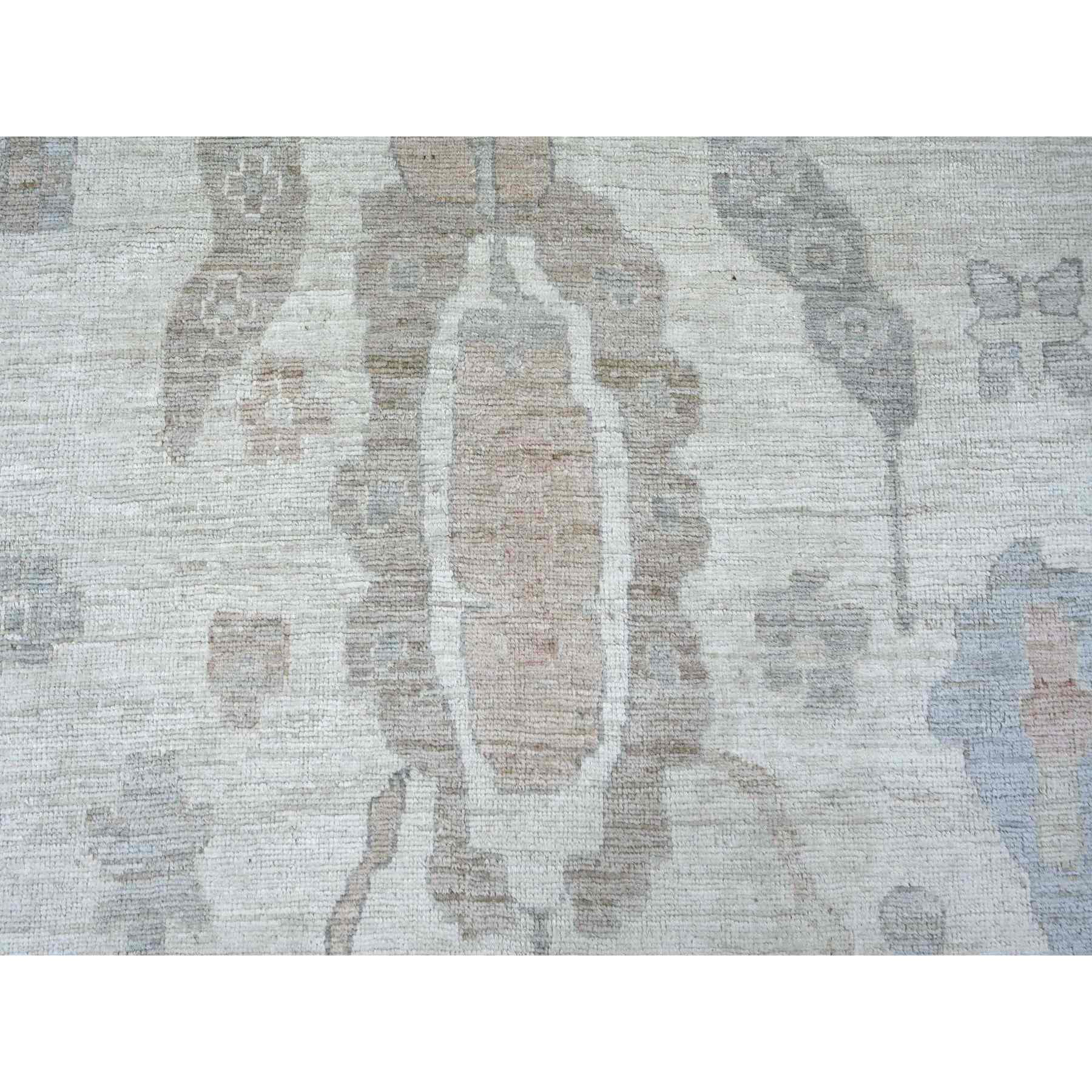 Oushak-And-Peshawar-Hand-Knotted-Rug-113600