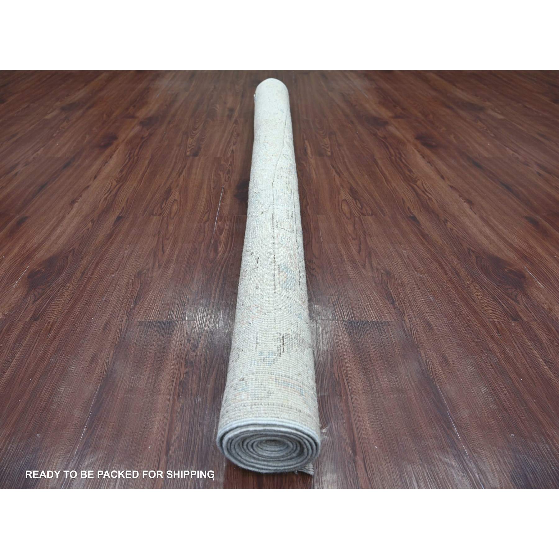 Oushak-And-Peshawar-Hand-Knotted-Rug-113605