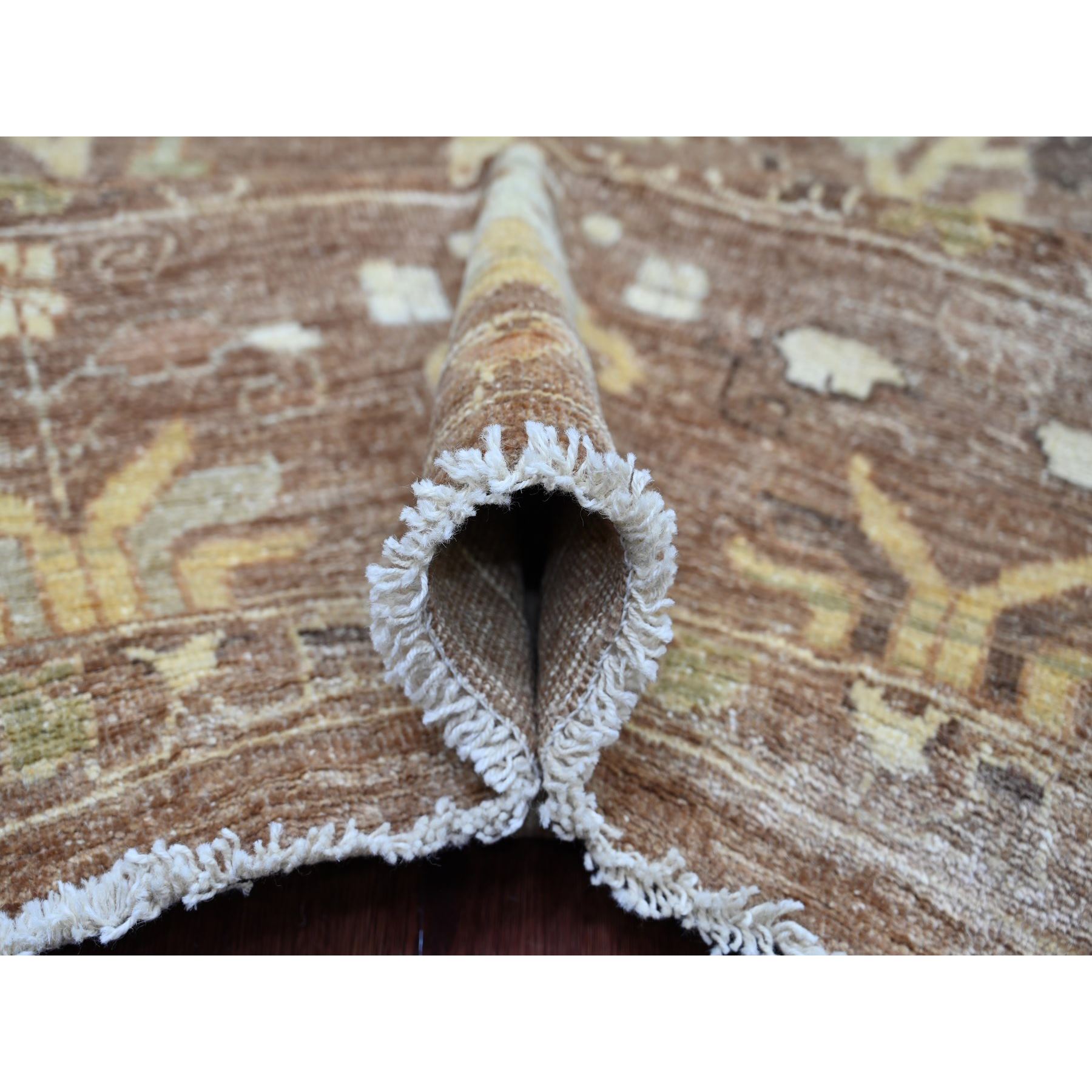 Oushak-And-Peshawar-Hand-Knotted-Rug-113620
