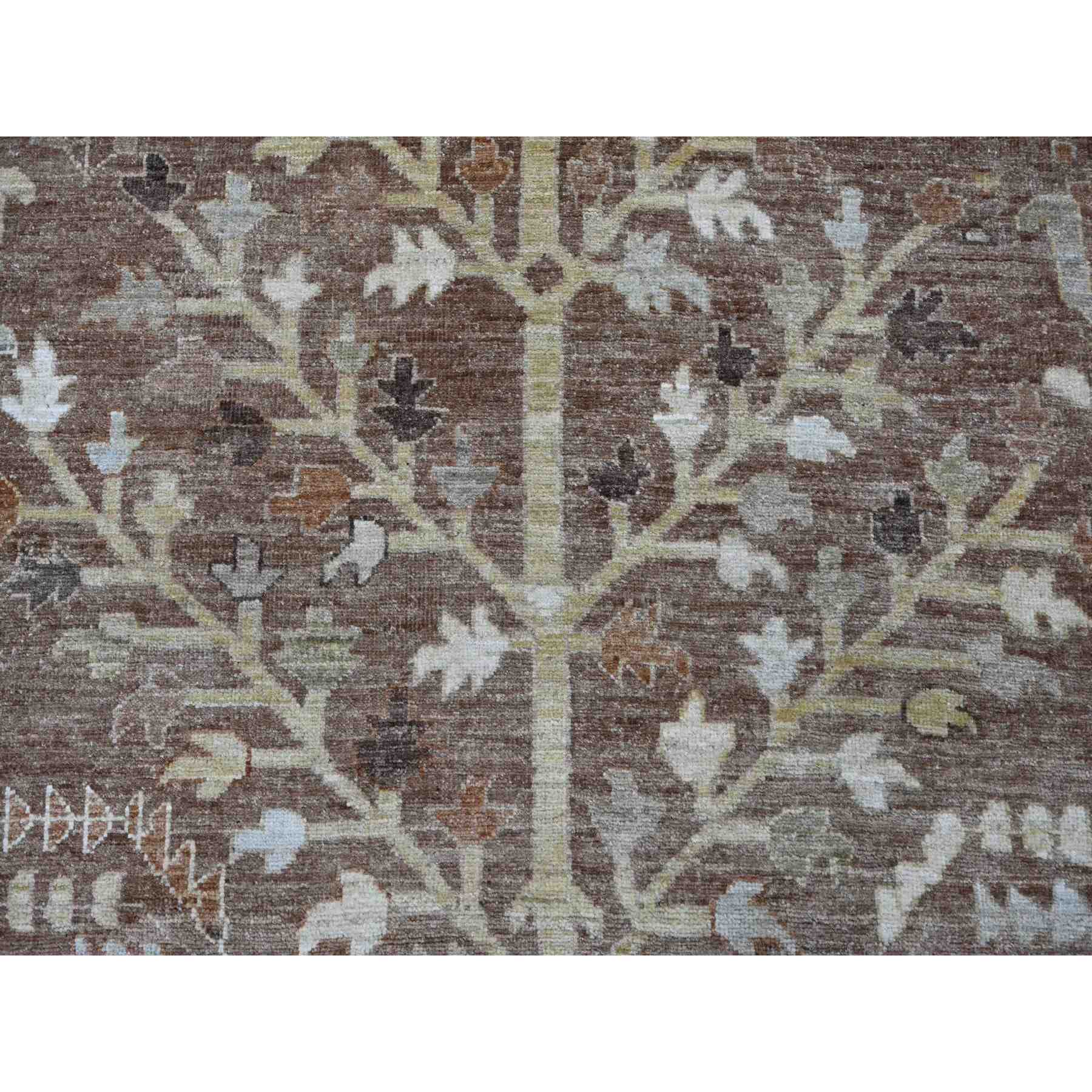 Oushak-And-Peshawar-Hand-Knotted-Rug-113620